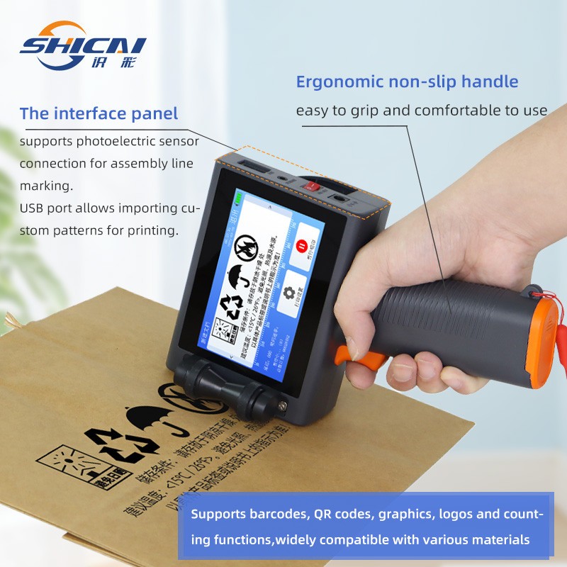 Handled Thermal Inkjet Printer for Date Code Printing