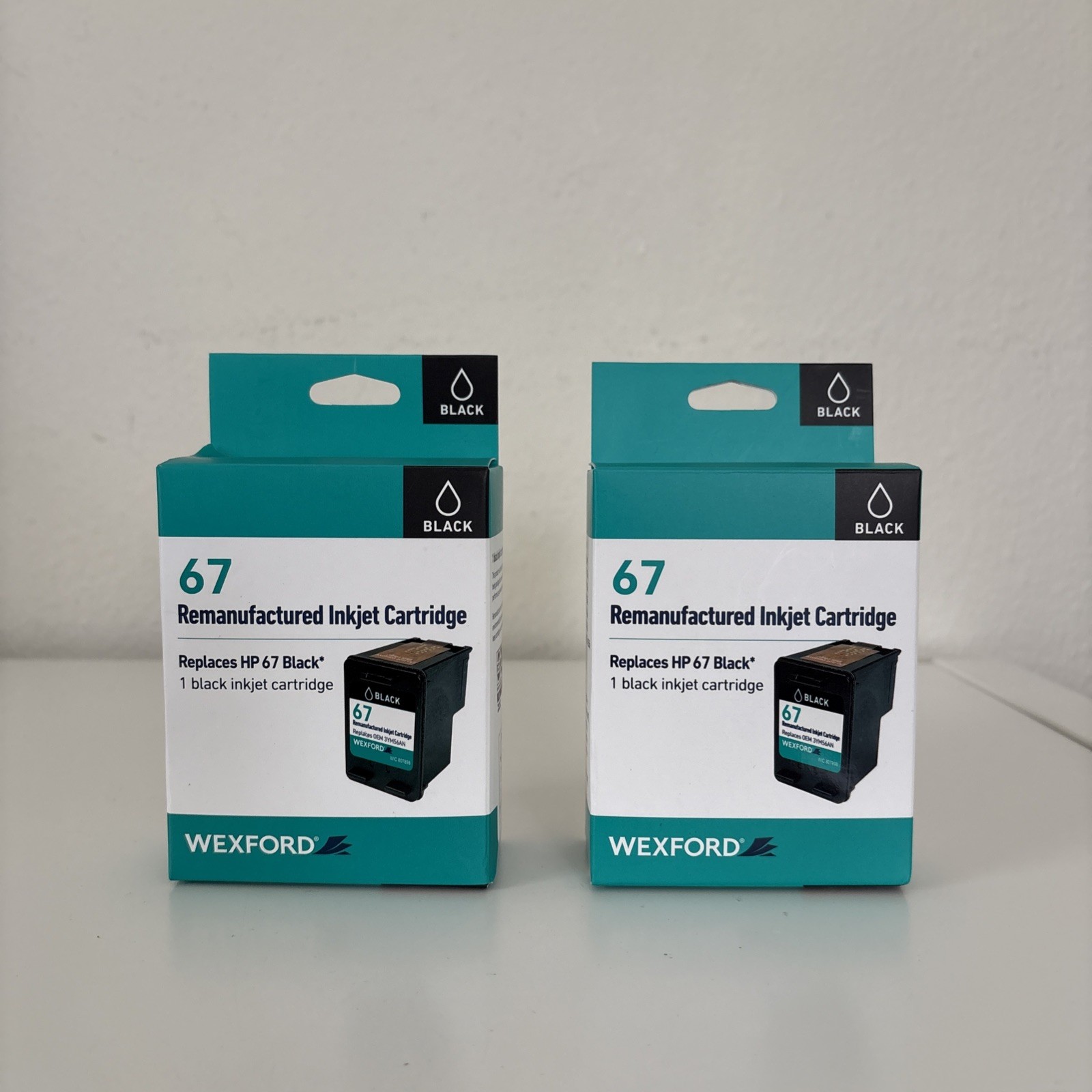 HP Deskjet Plus Envy Pro Compatible Ink Cartridge Black Wexford Lot 2