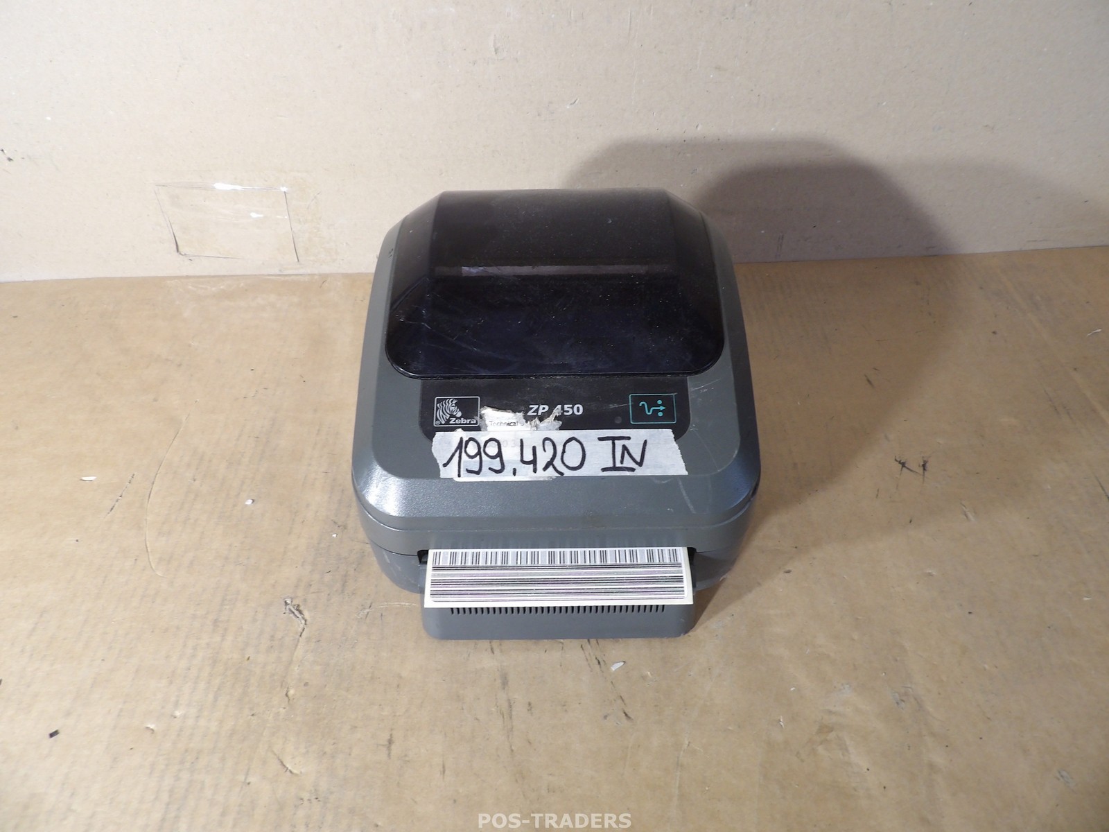 Zebra ZP450 Direct Thermal Barcode Label Printer 104mm USB – 199,420 IN/OK