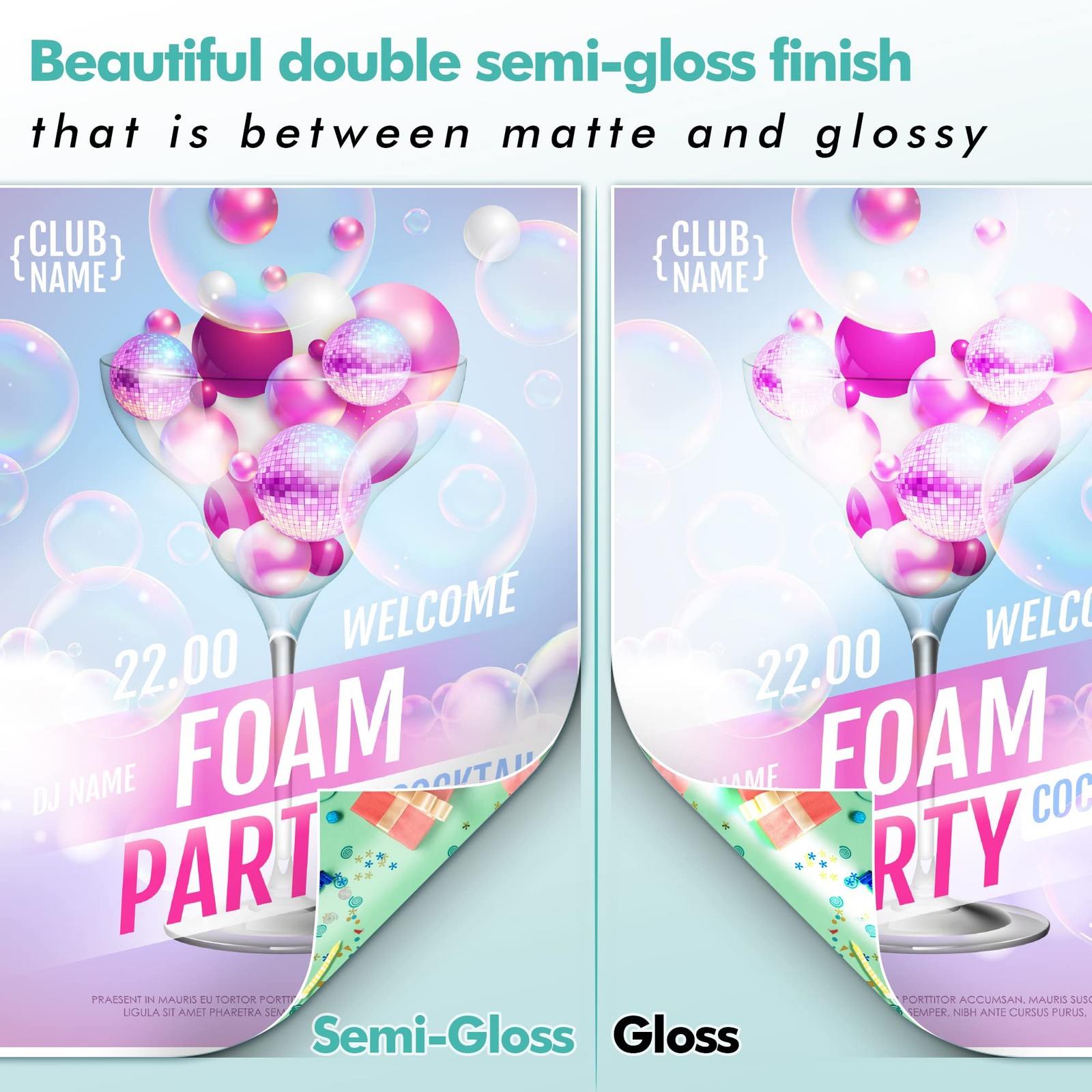 Koala Thin Double Sided SemiGloss Photo Paper 8.5×11 In 32lb 40 Sheets