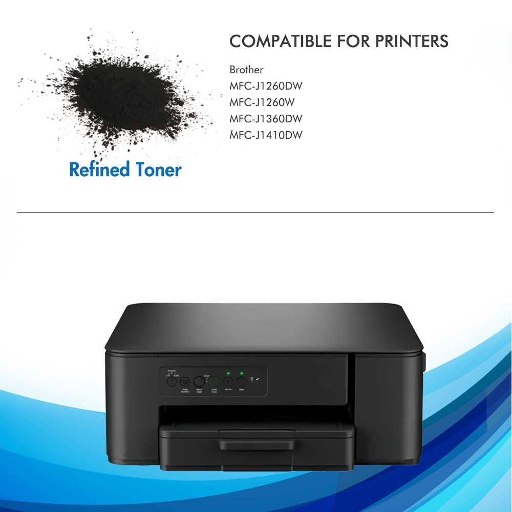 Compatible LC501XL Black Ink Cartridges with Brother MFC-J1260DW J1360DW J1410DW