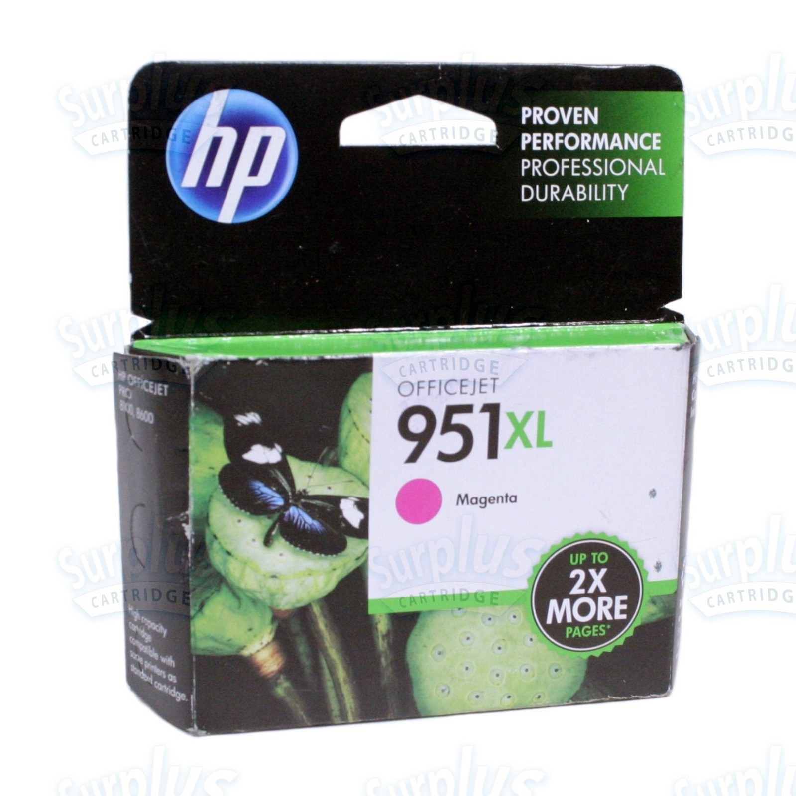 Genuine HP 951XL Magenta Ink OfficeJet 8100 8620 8610 8630 251dw (Retail Box)