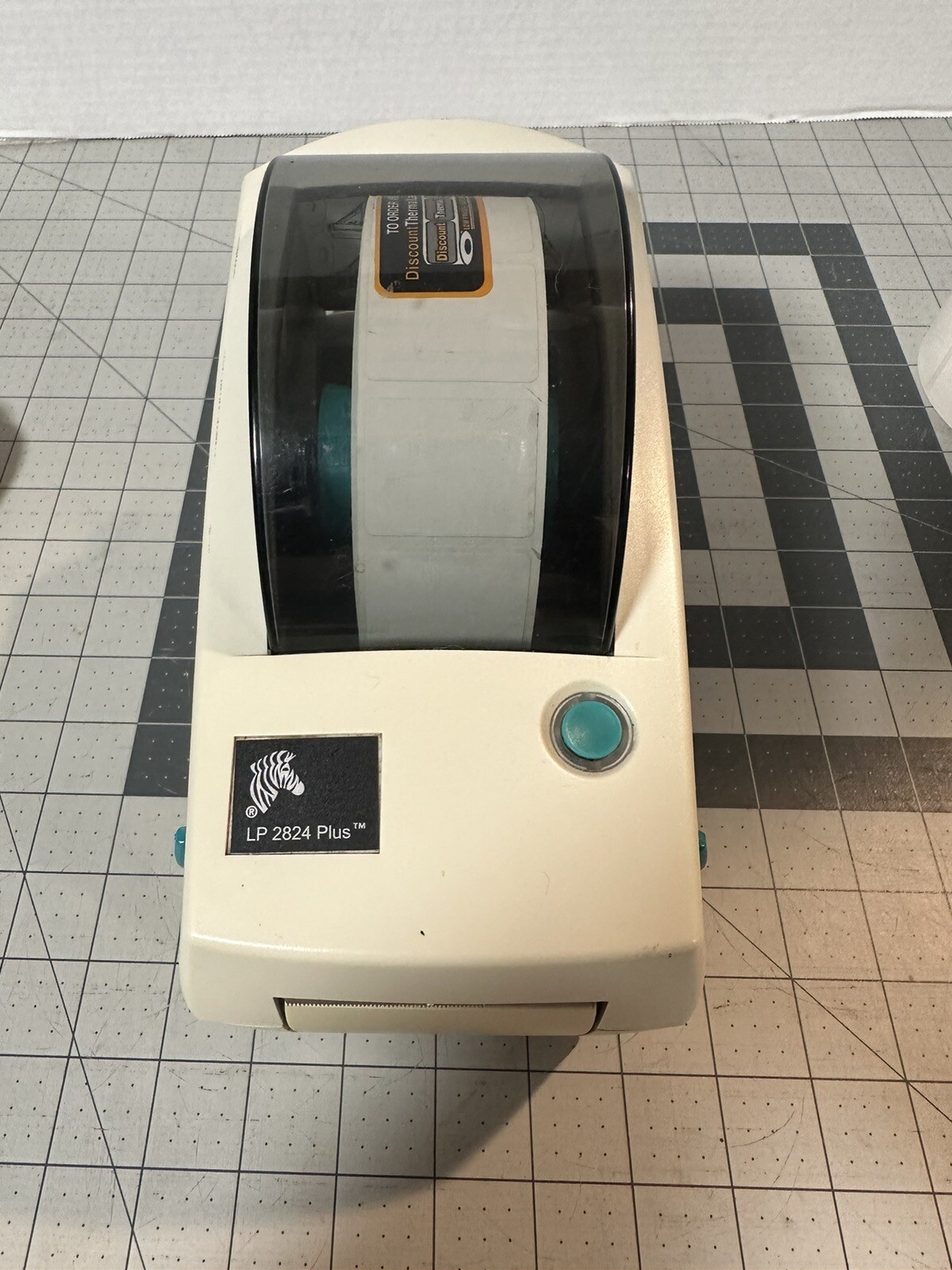 Zebra LP2824 Plus Thermal Transfer Label Printer Desktop Tested
