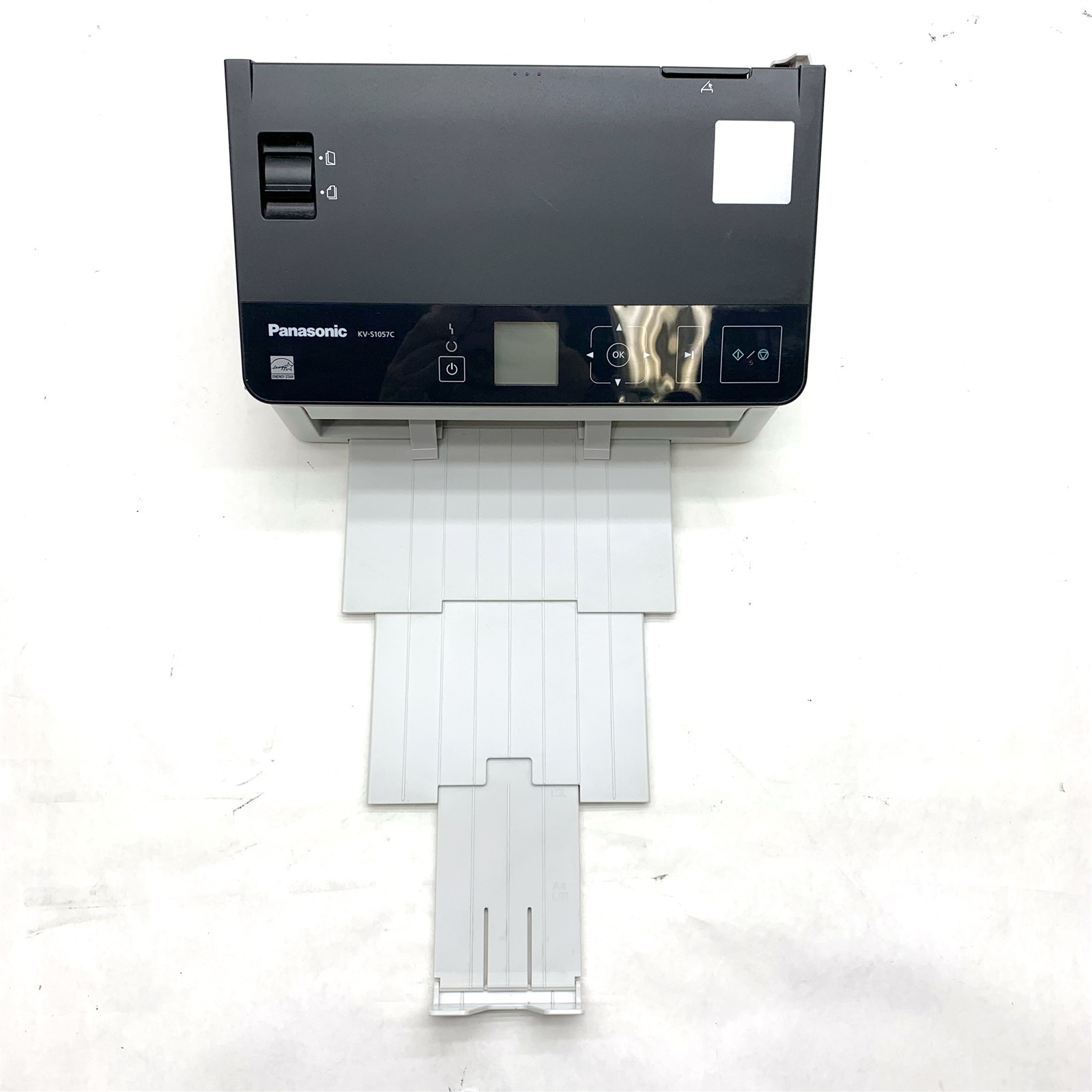 Panasonic KV-S1057C Desktop Color Document Duplex Scanner No Tray (27,001 Scans)
