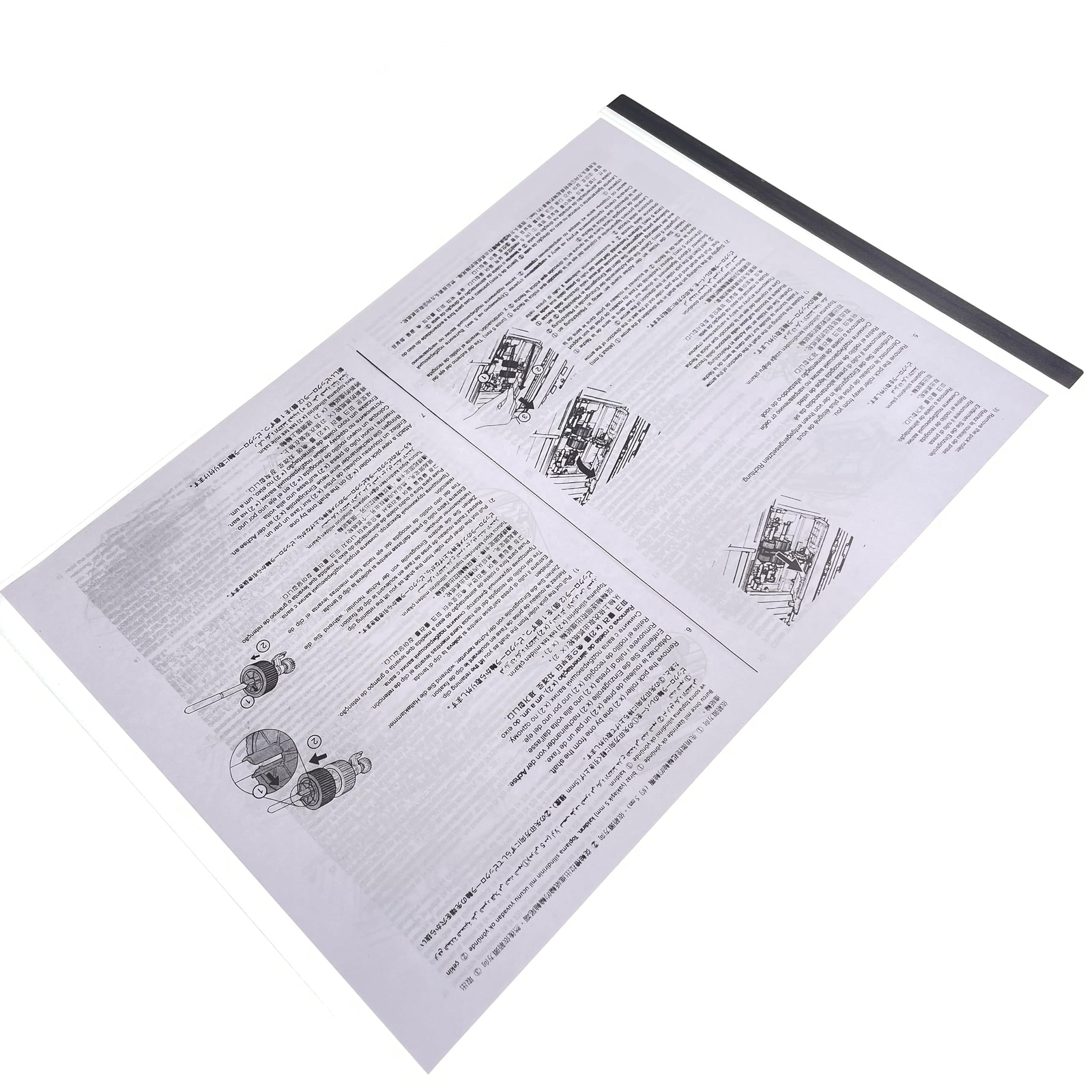 5pc X Carrier Sheets Compatible with Doxie Go SE DX400 Q Q2 A4 Letter Size Sc…