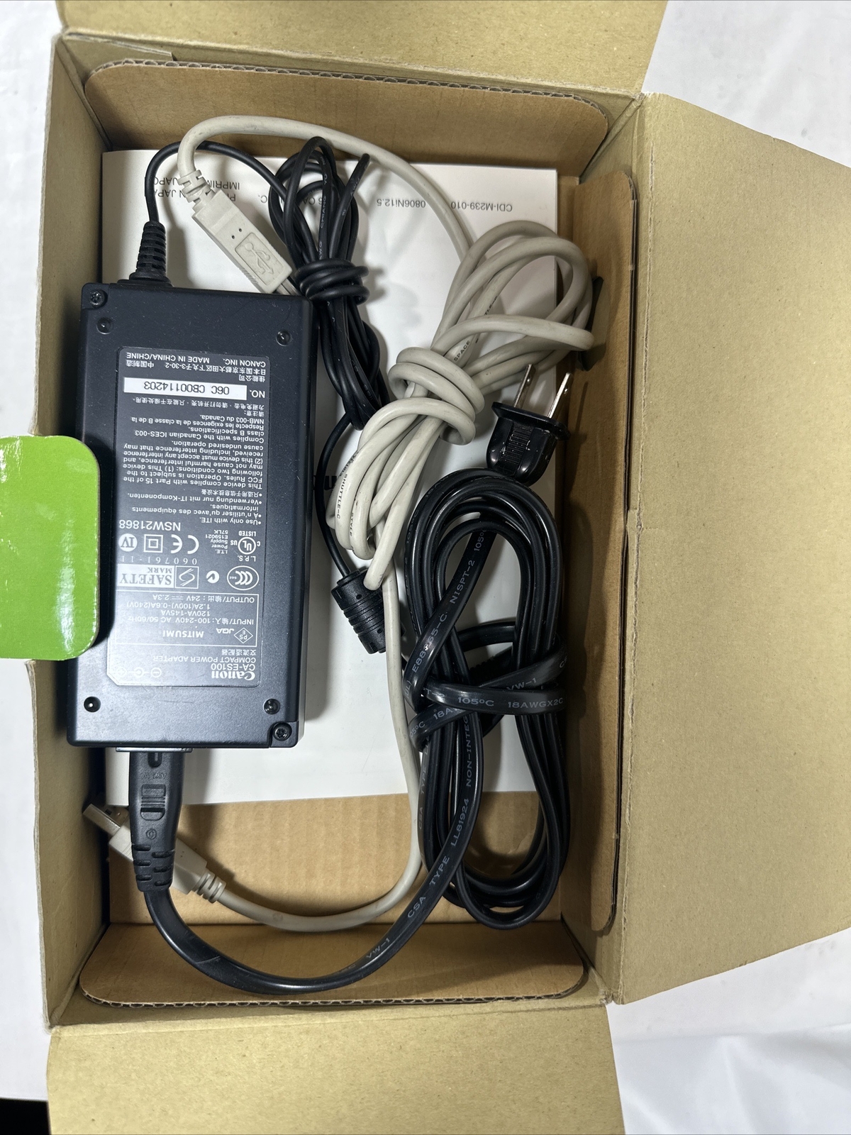 One Owner! Pre-Owned Cannon Selphy ES1 Compact Photo Printer In Orig Packaging!