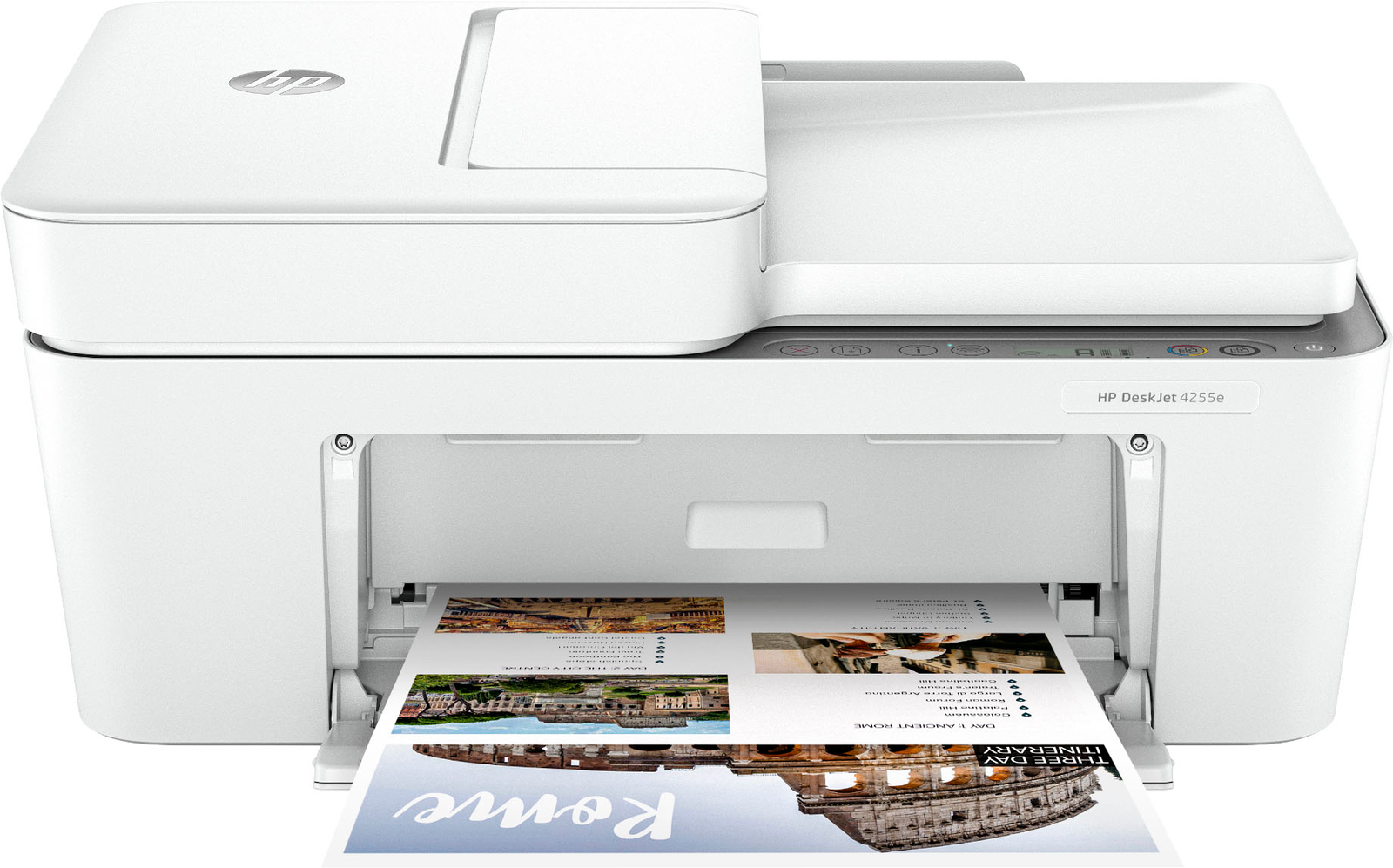 HP – DeskJet 4255e Wireless All-In-One Inkjet Printer with 3 Months of Instan…