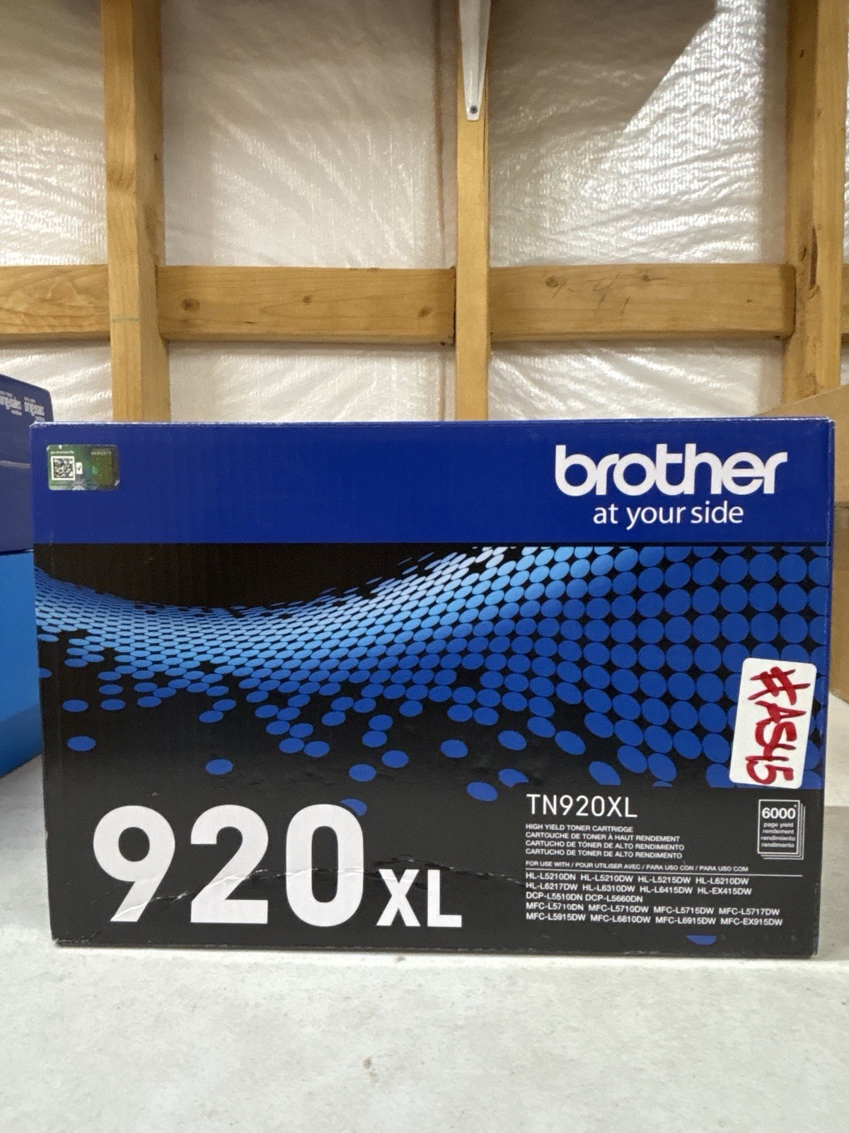 Brother TN920XL Genuine OEM High Yield Black Toner Cartridge New