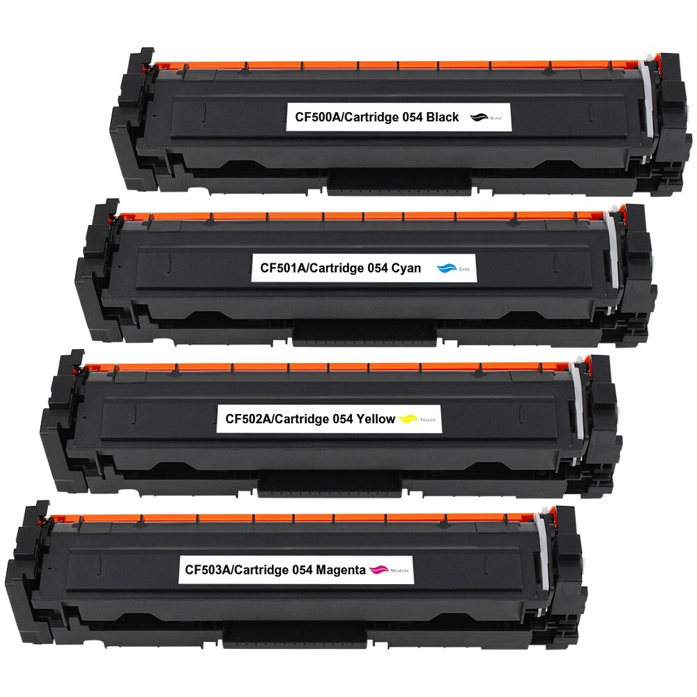 4PK BK/CM/Y Toner For HP 202A CF500A -CF503A Color LasetJet Pro M254 M281 Series