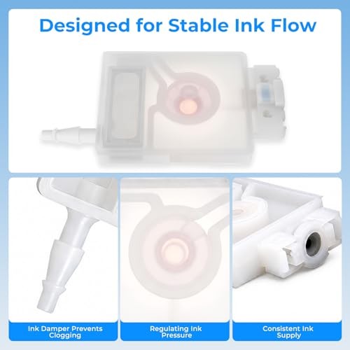 4PCS Ink Damper for L1800 R1390 L805 L800 XP600 DTF Printers