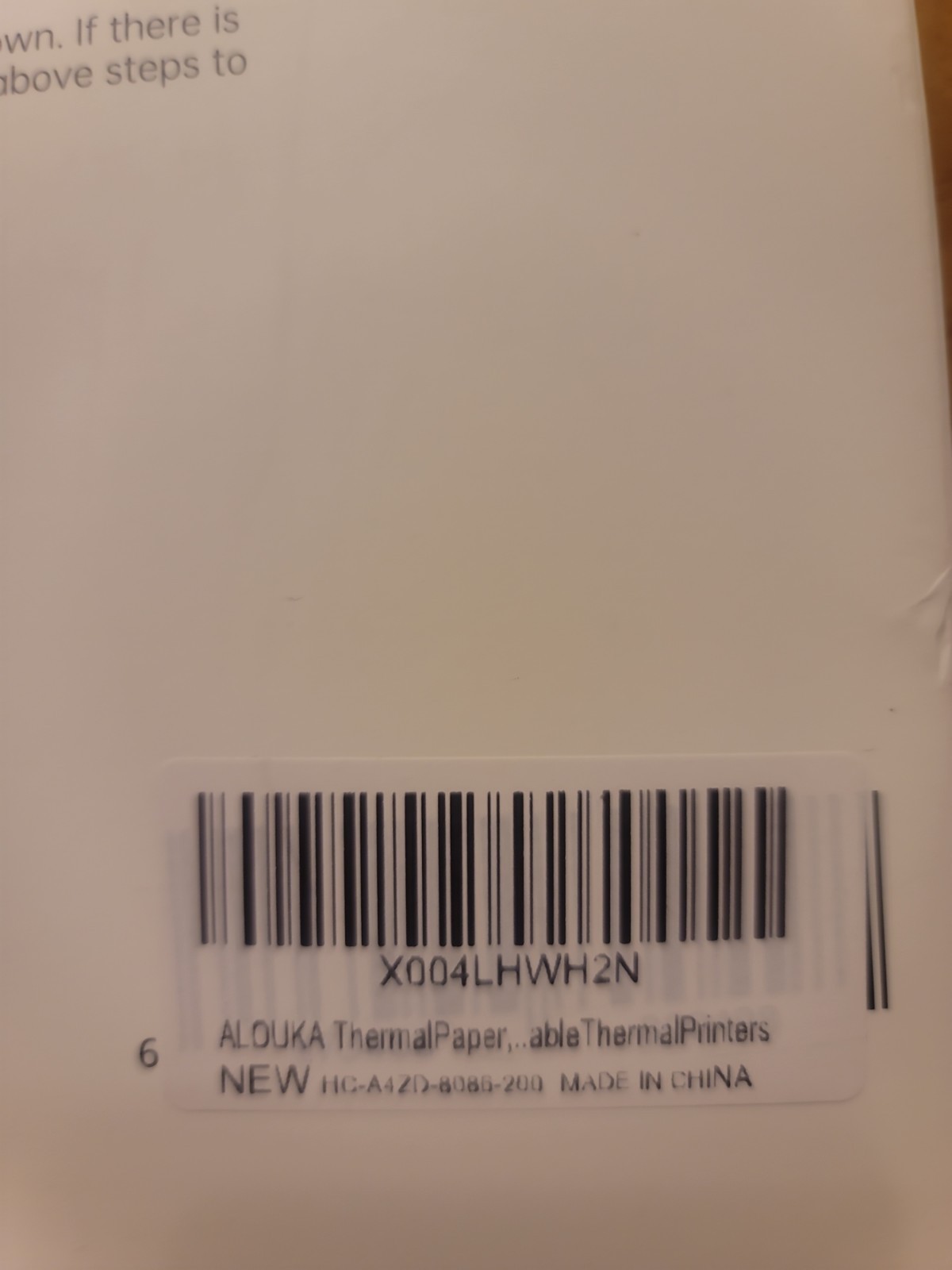 2x–A4 Thermal Paper 200 Sheet Each Fanfold Printing Paper for Thermal Printer