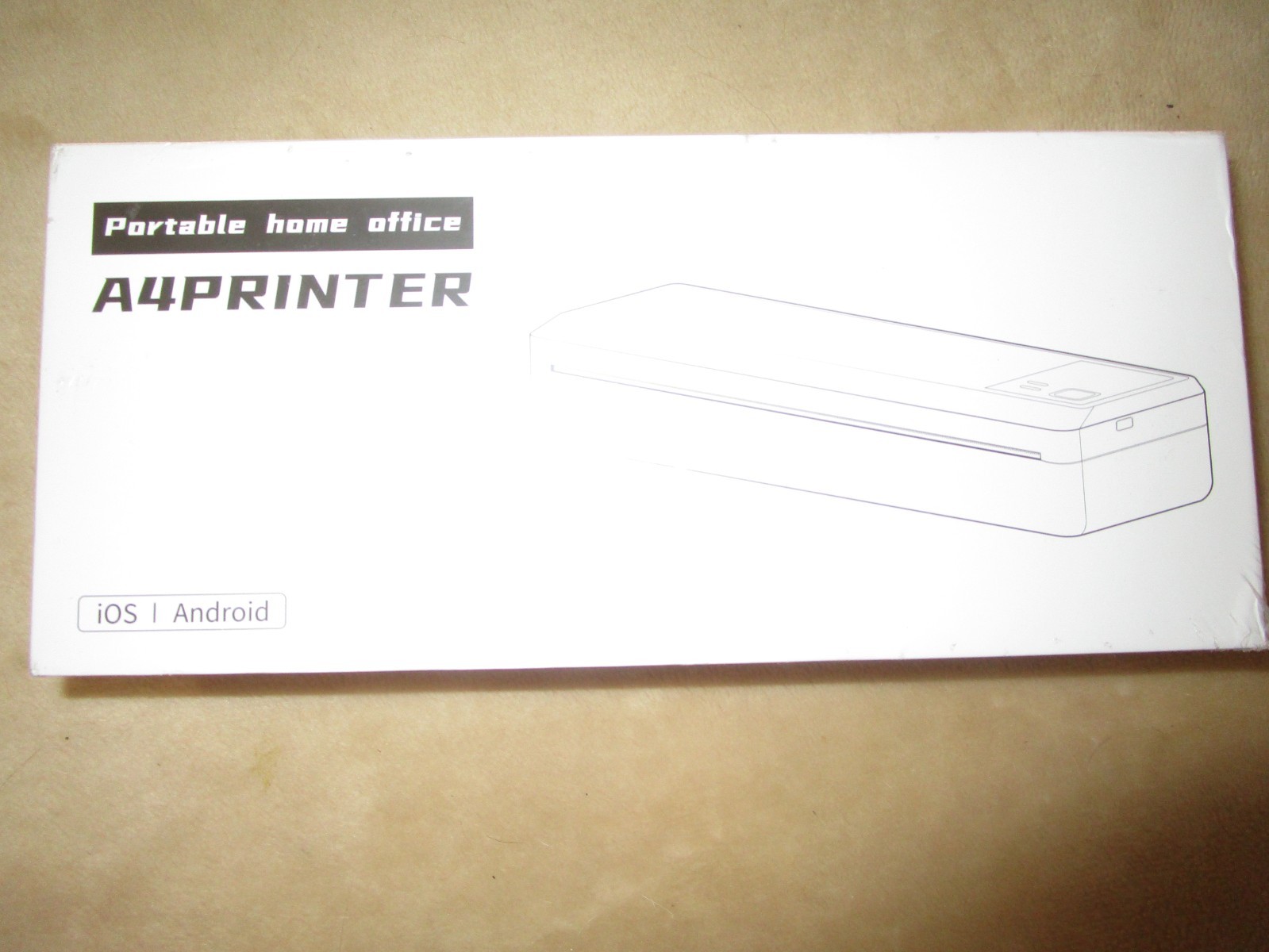 Wireless Inkless Portable Printer, VRETTI P83 Gray/White