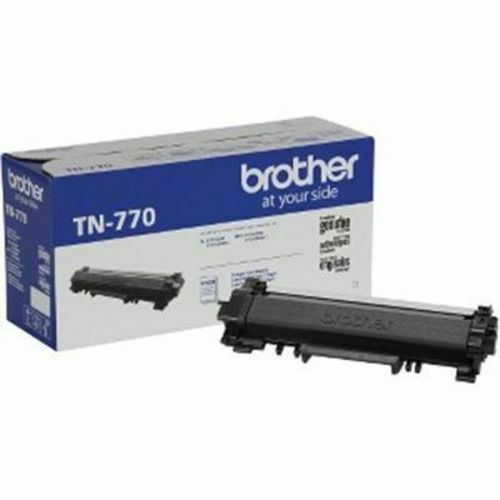 Brother TN770 Black Super High Yield Toner Cartridge-New Sealed