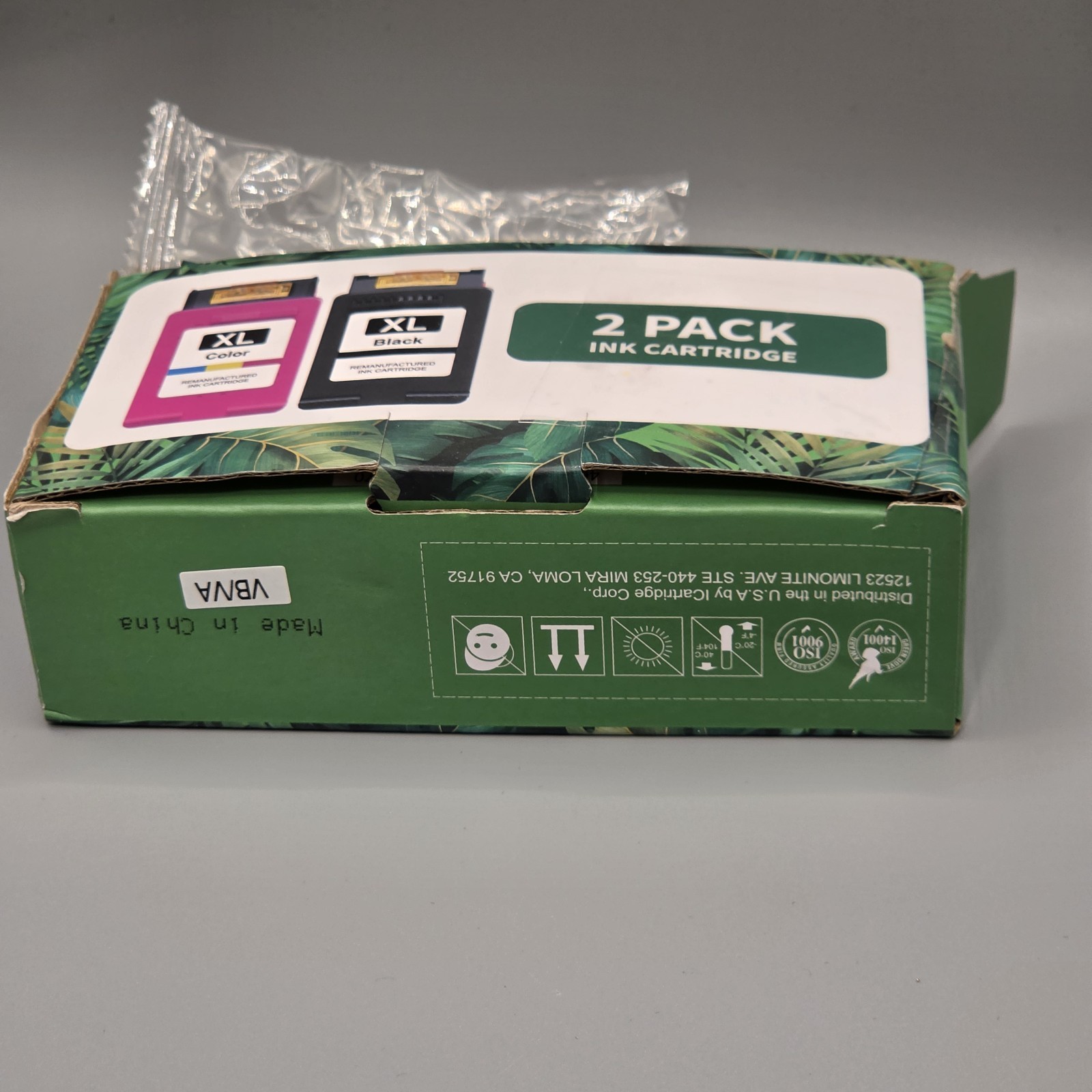 Genuine 2-Pack HP 67XL Black/ Color ink cartridges New Open Box