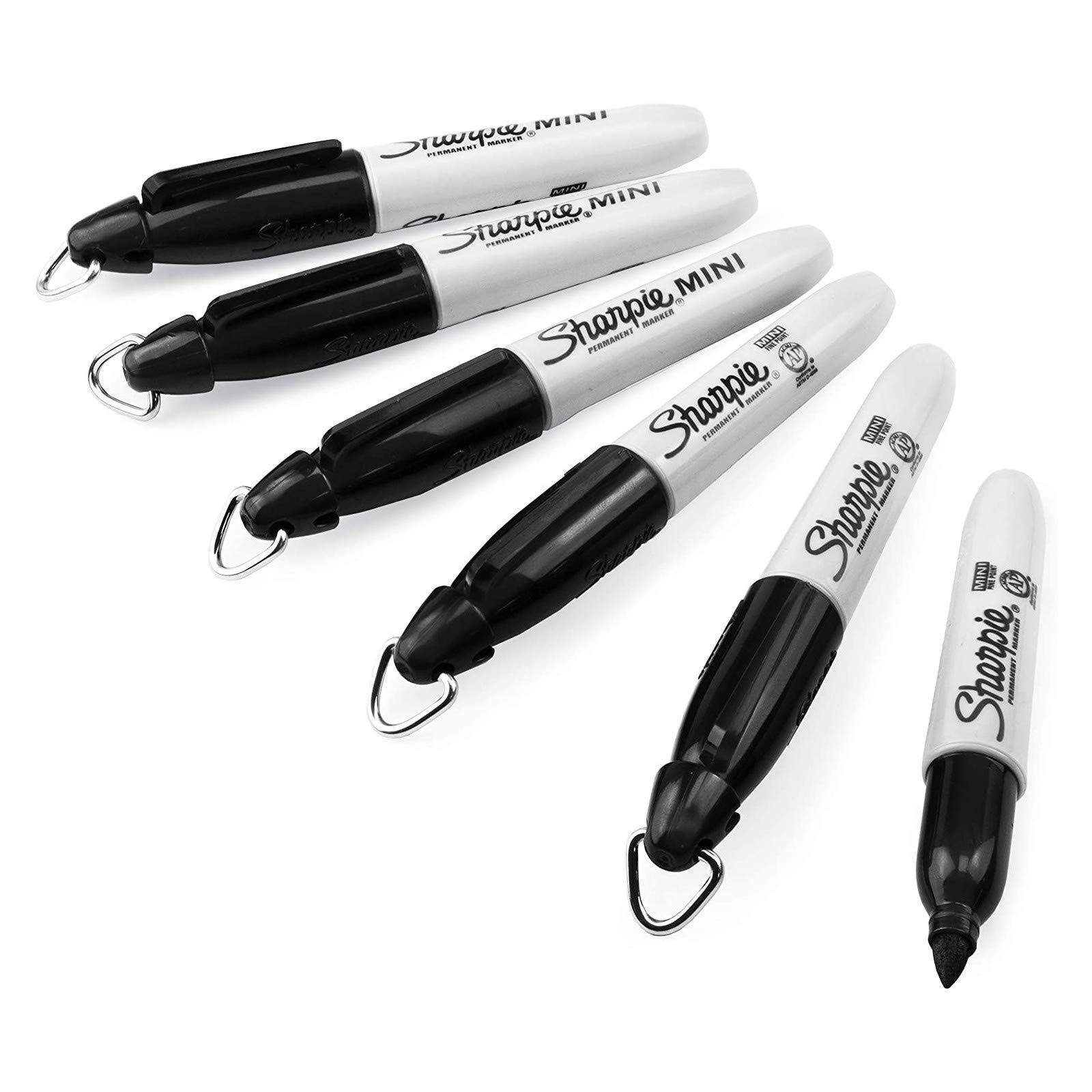 Permanent Markers Sharpie Mini Bullet Tip Black Pack Fine Point