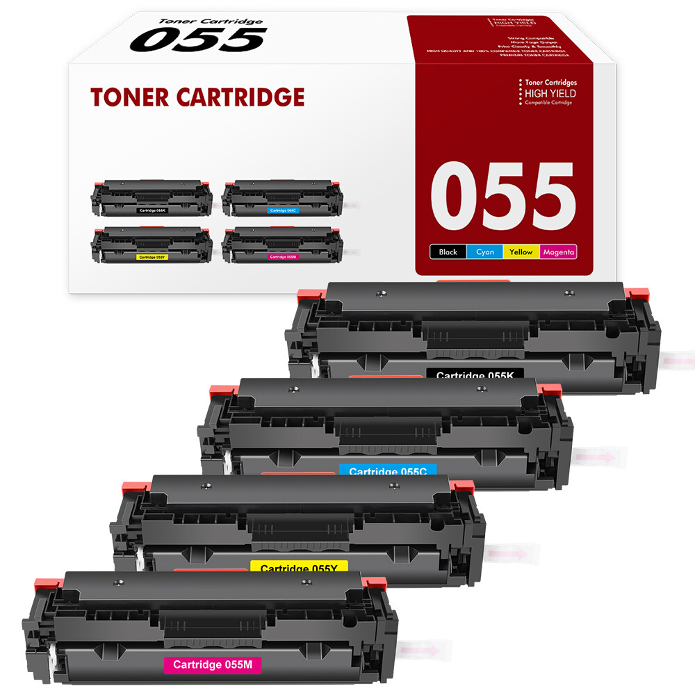 Toner For Canon 055 055H With Chip ImageCLASS MF741CDW LBP663CDW LBP664CX Lot
