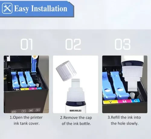 DTF CONVERSION Printer EcoTank ET 2400 Bundle Combo with DTF Ink and Paper