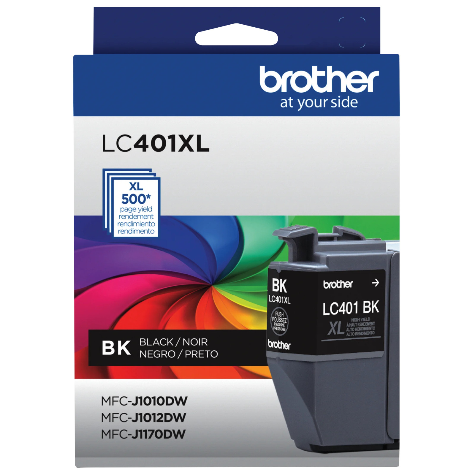 Brother LC401 XL Ink High Yield – Blk C M Y Genuine OEM Choose Color