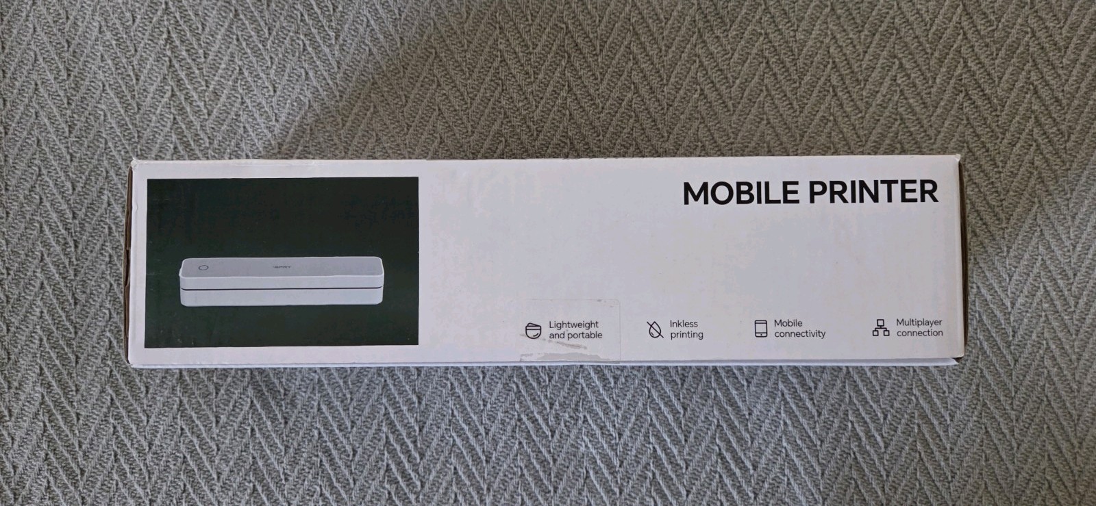 IDPRT Mobile Thermal Printer – Wireless, Inkless, Portable, USB-C, Bluetooth