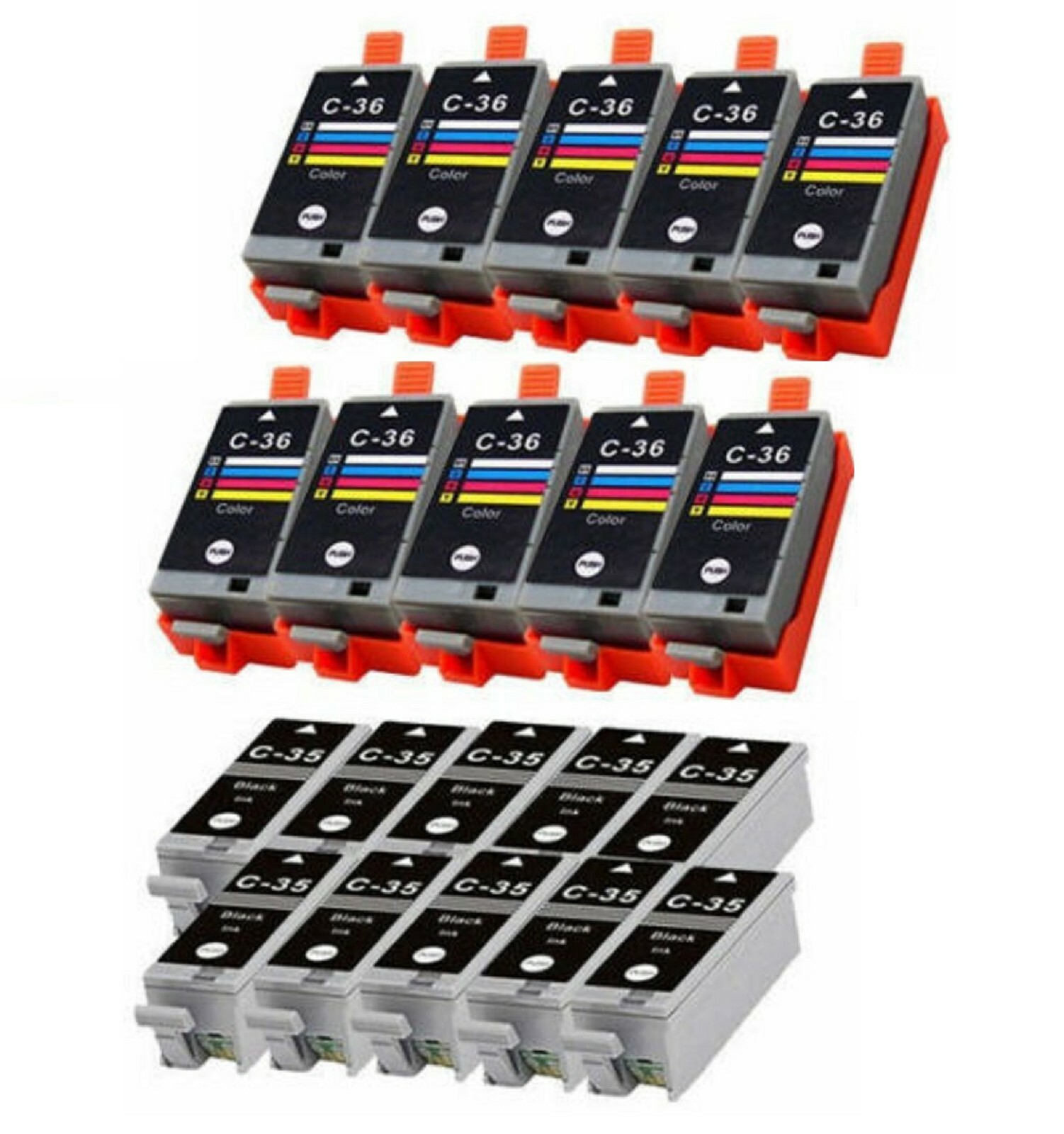 20-Pk/Pack ink PGI-35 CLI-36 for Canon Pixma IP100 IP110 MINI260 MINI320