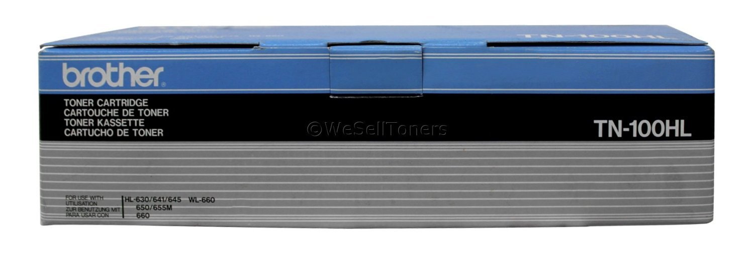 2 GENUINE BROTHER TN-100HL TN-100 HL660 TN100PF TN-100PF FAX 2400 2500 MFC 3900