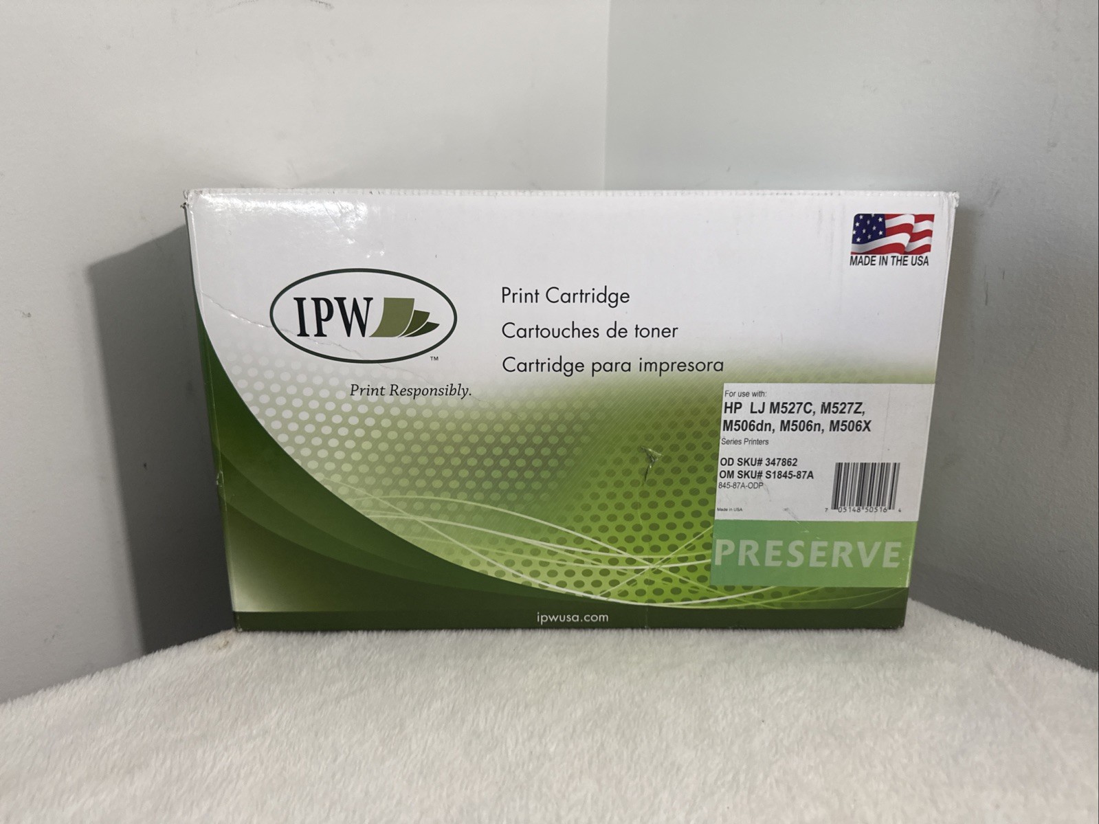 CF287A 87A Black Toner Cartridge For HP LaserJet MFP M527c M527dn M527f M527z