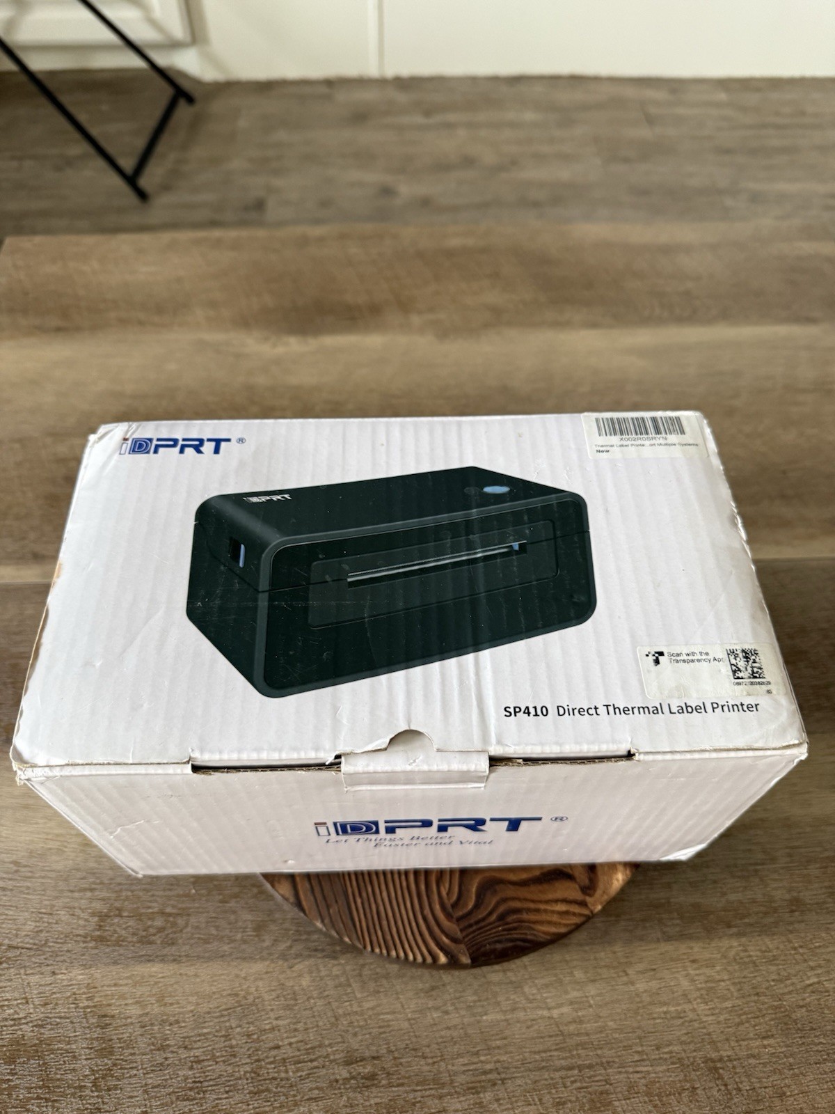 New in Open Box IDPRT Direct Thermal Shipping Label Printer 4×6″ Labels SP410