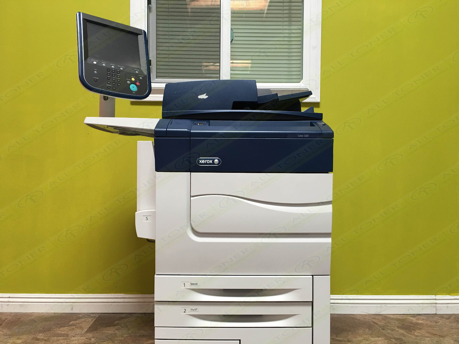 Xerox Color C60 Press Commercial Laser Printer Scan Copier Fiery MFP 65PPM 503K