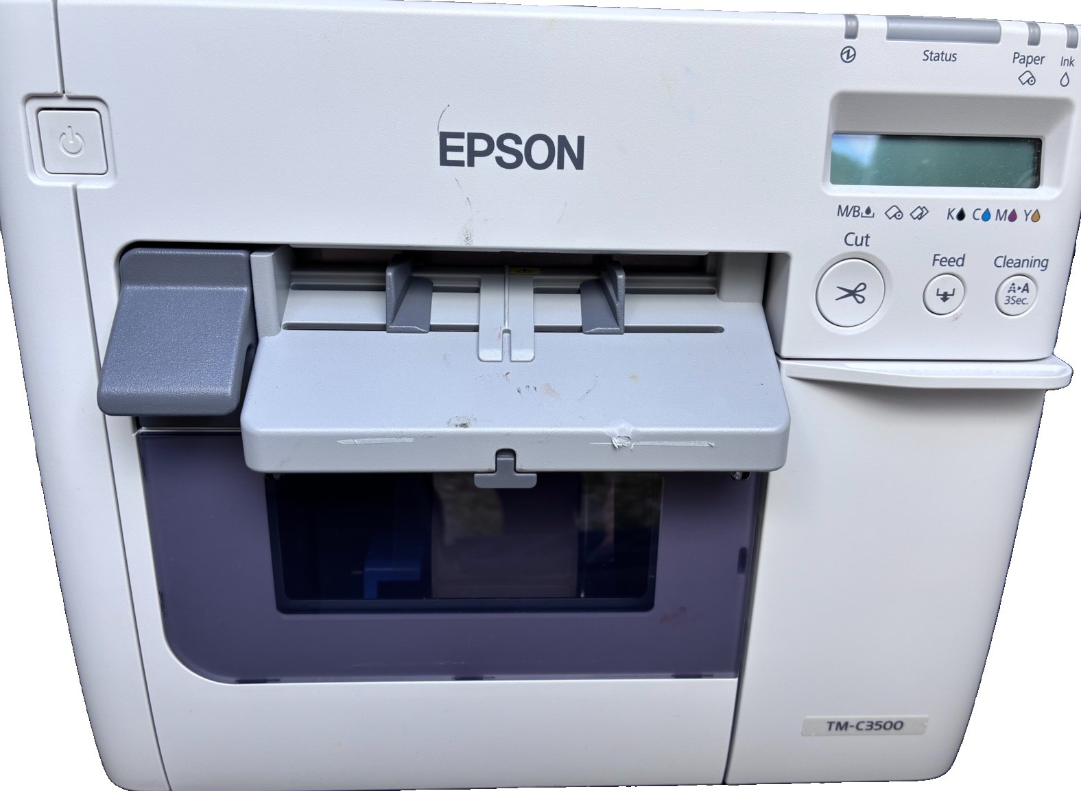 Epson TM-C3500 ColorWorks Color Inkjet Thermal Label Printer Untested Parts Only