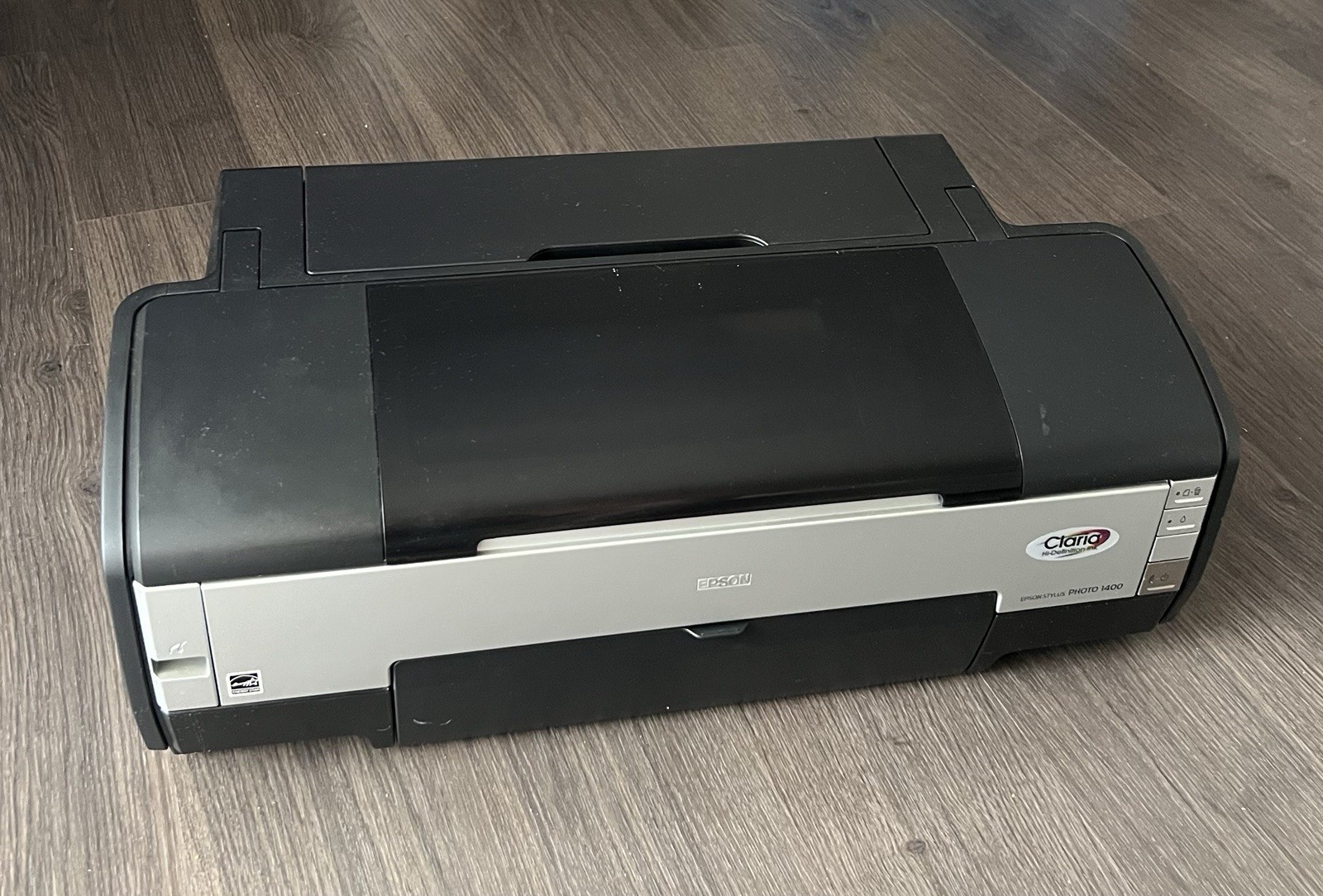 Epson Stylus Photo 1400 Wide-Format Color Inkjet Printer Tested *Needs Ink*