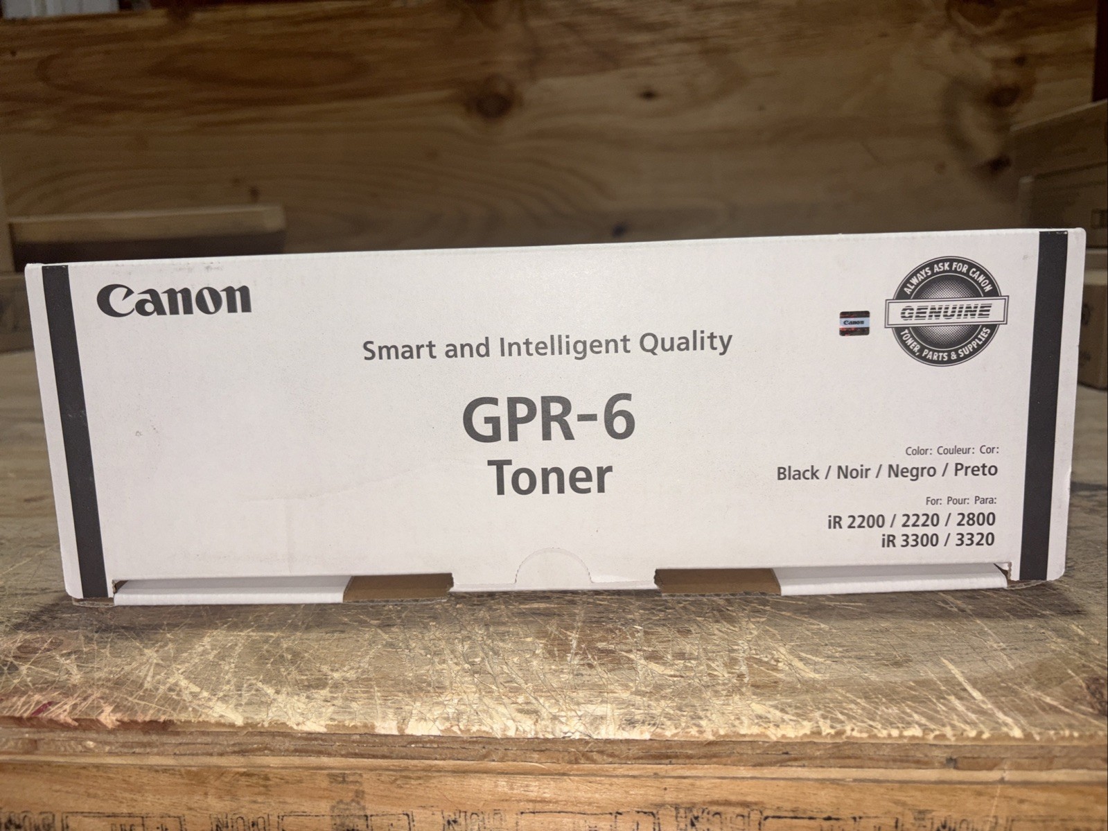 Genuine Canon GPR-6 Black Toner iR 2200 2220 2800 3300 3320