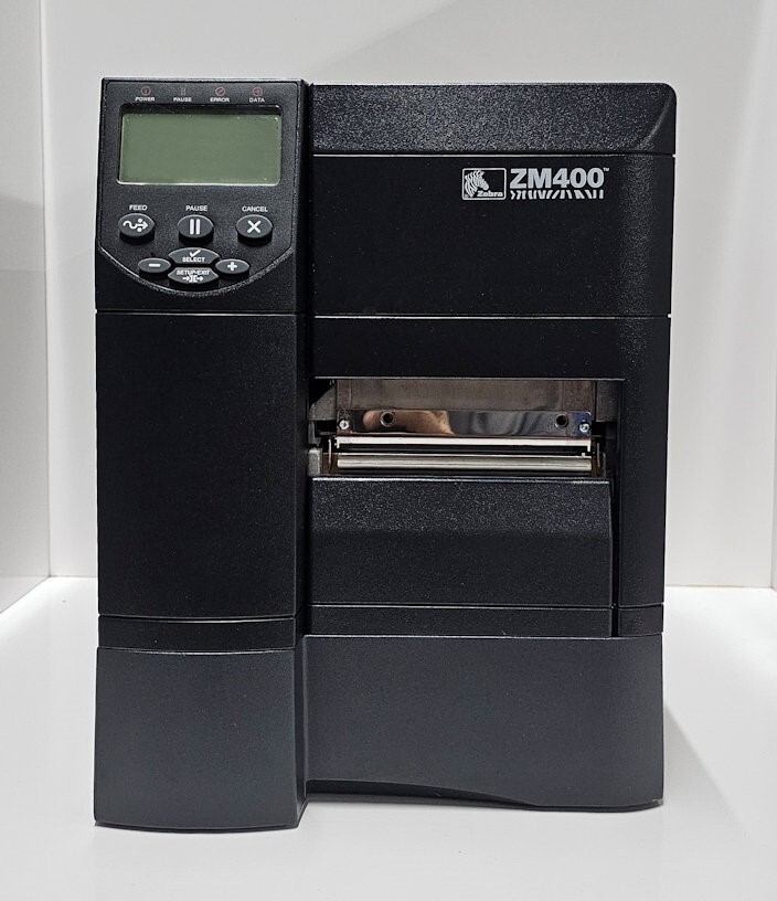 Zebra ZM400 Thermal Transfer Label Printer 203 DPI USB Ethernet ZM400-2001-0100T