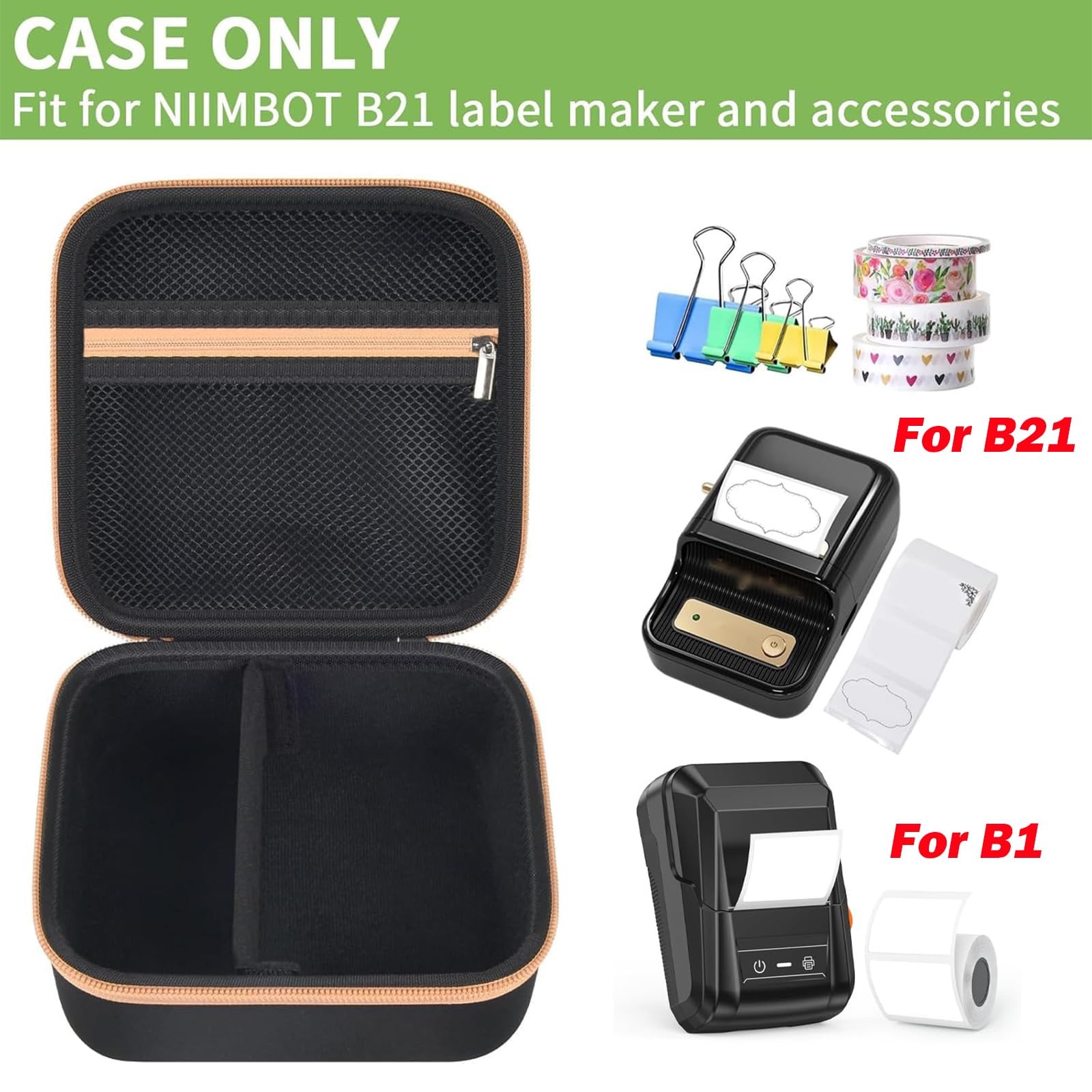 Case Compatible With Niimbot B21 / B1 Label Maker Wireless Thermal Printer