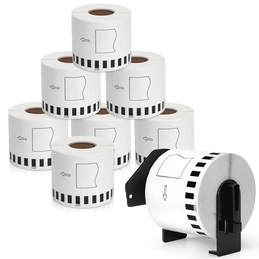DK-2205 Compatible with Brother DK2205 (2.4 in X 100 Ft) Label Maker Tape Use…