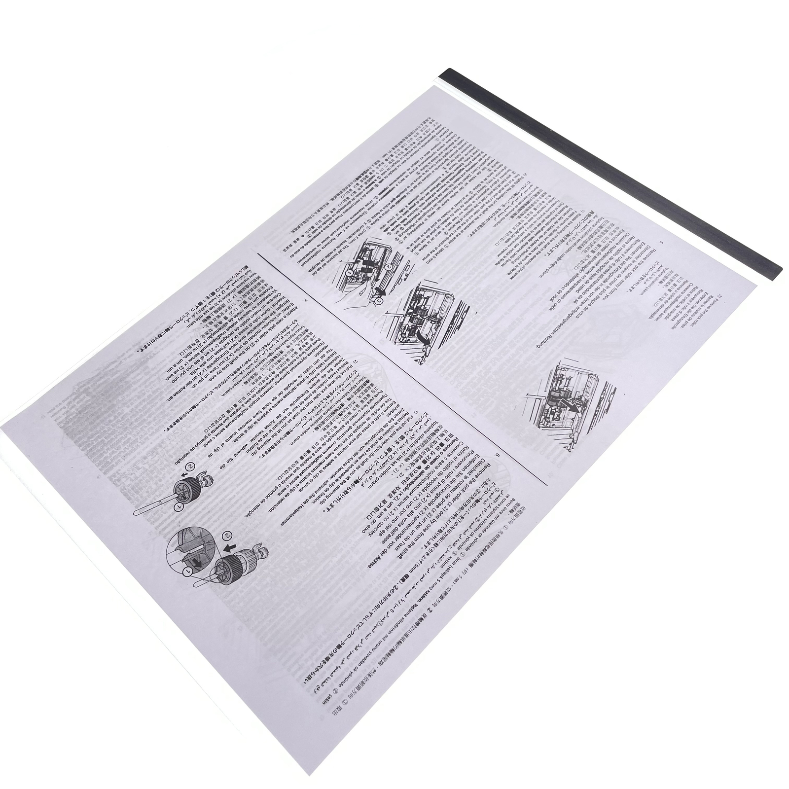 5pcX Carrier Sheets for Doxie Go SE DX400 Q Q2 A4 Letter Size Scanner Scan A3 B4