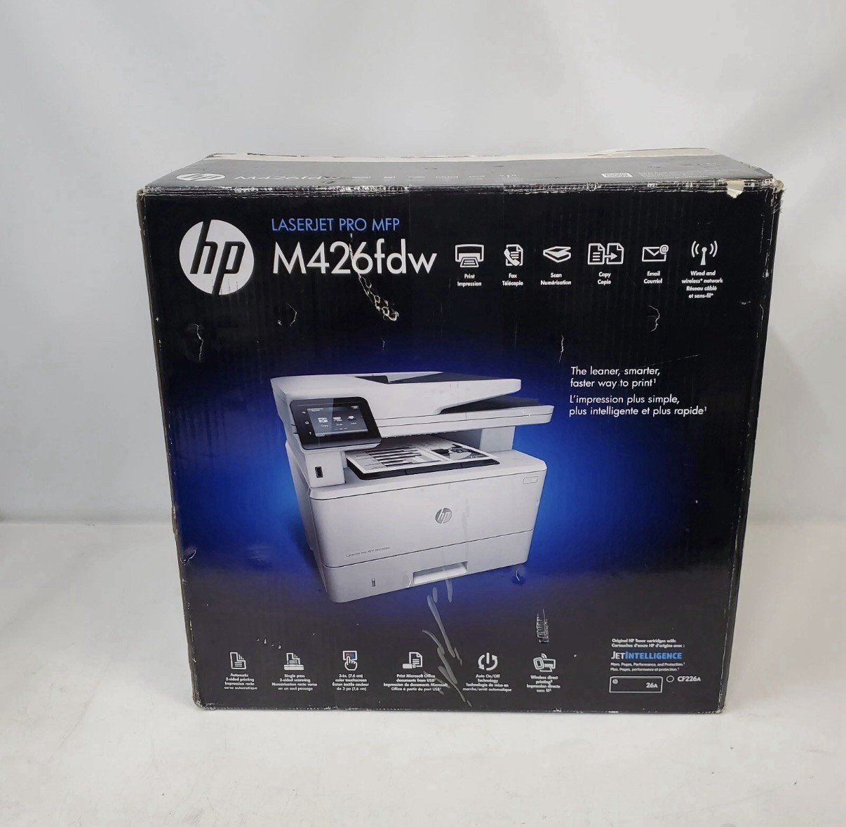 HP LaserJet Pro MFP M426FDN (All-in-One Laser Printer) Open Box