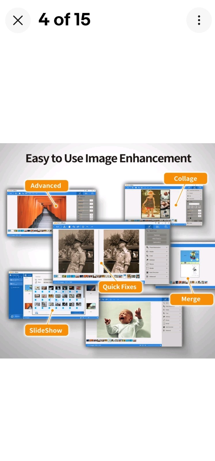Plustek Photo scanner ePhoto Z300 photo Document CCD sensor Mac/PC