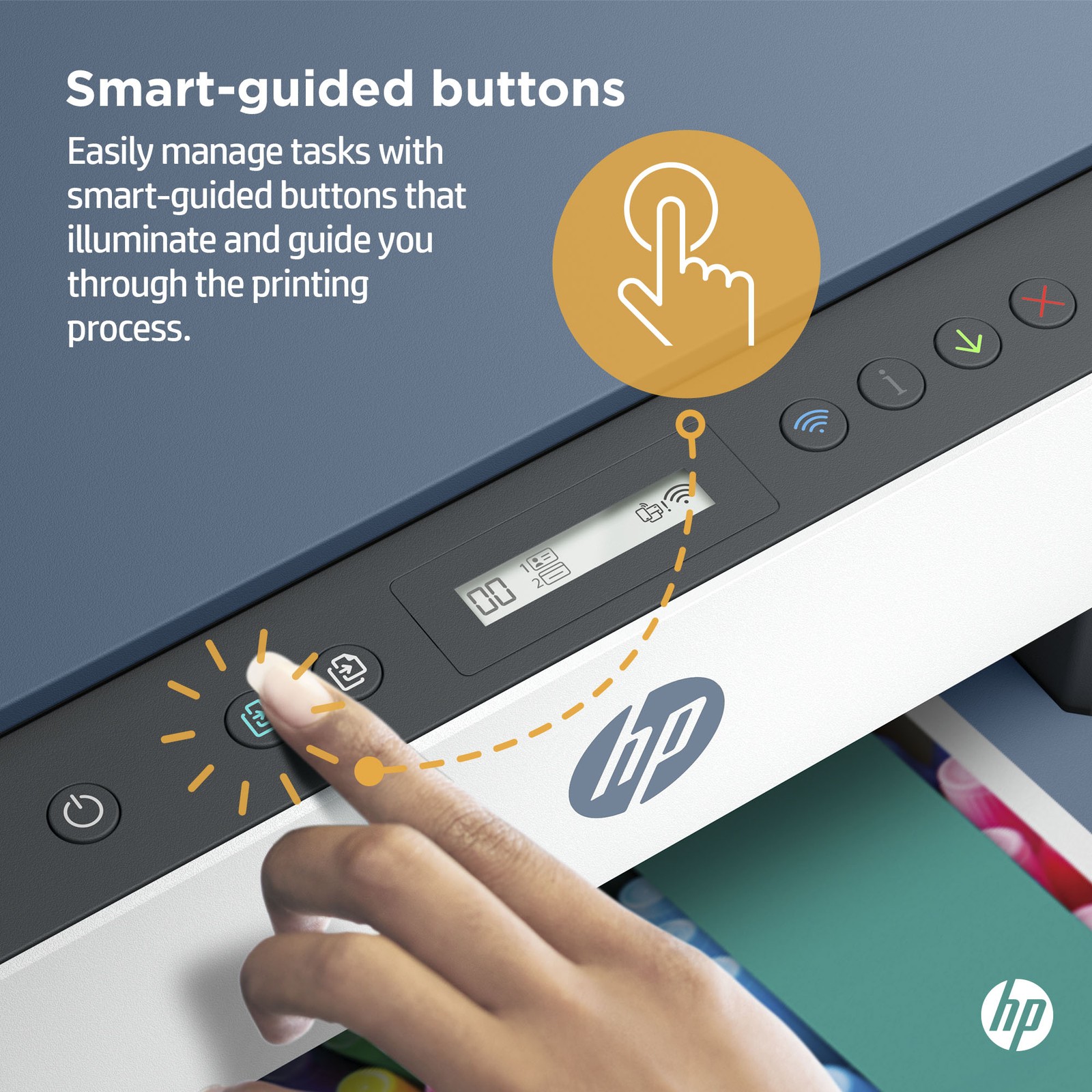 HP Smart Tank 6001 All-in-One InkJet Printer, Color Mobile Print, Scan, Copy,