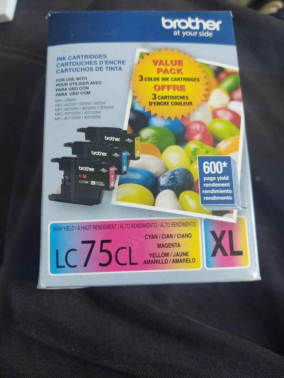 Canon Innobella LC753PKS Yellow/Magenta/Cyan Ink Cartridge