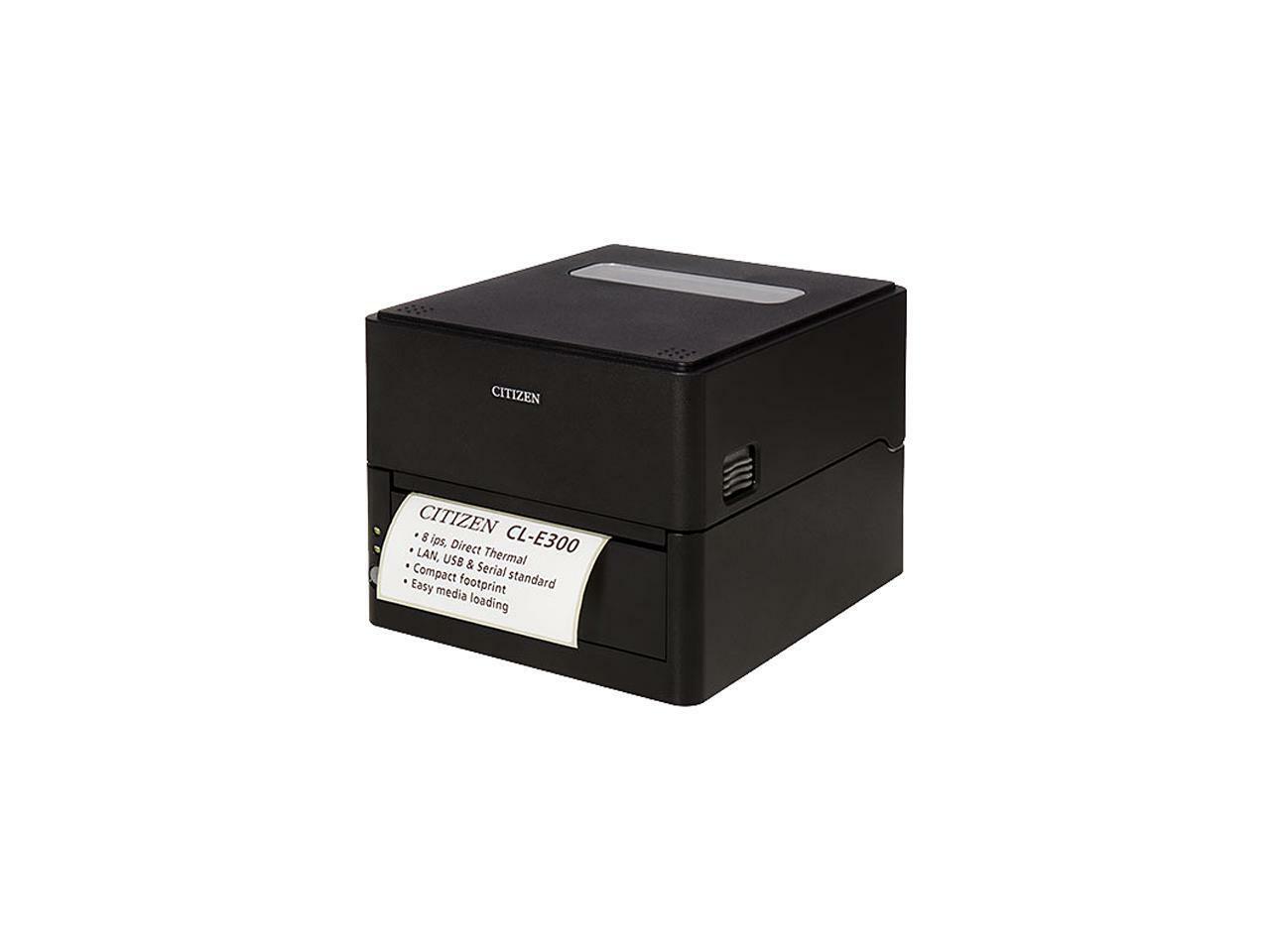 Citizen CL-E300XUBNNA CL-E300 Series Compact LAN-as-standard Direct Thermal Barc