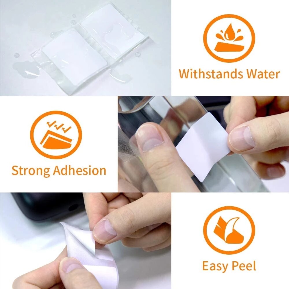 Phomemo Multi-Purpose Square Self-Adhesive Label for Phomemo M110 Label Printer