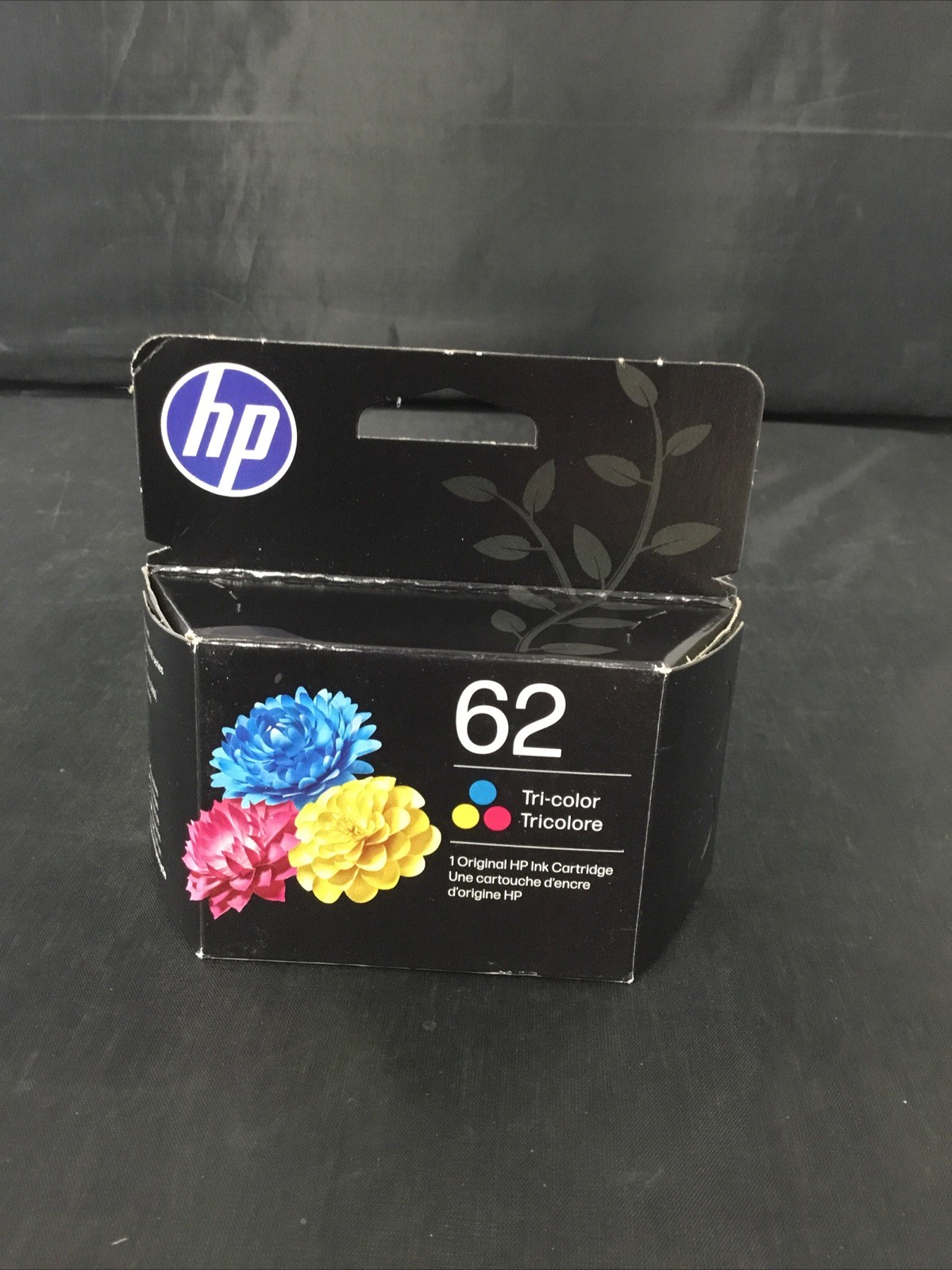 Authentic HP 62 Tri-Color Ink Cartridge C2P06AN (Expires 10-2027) Brand New