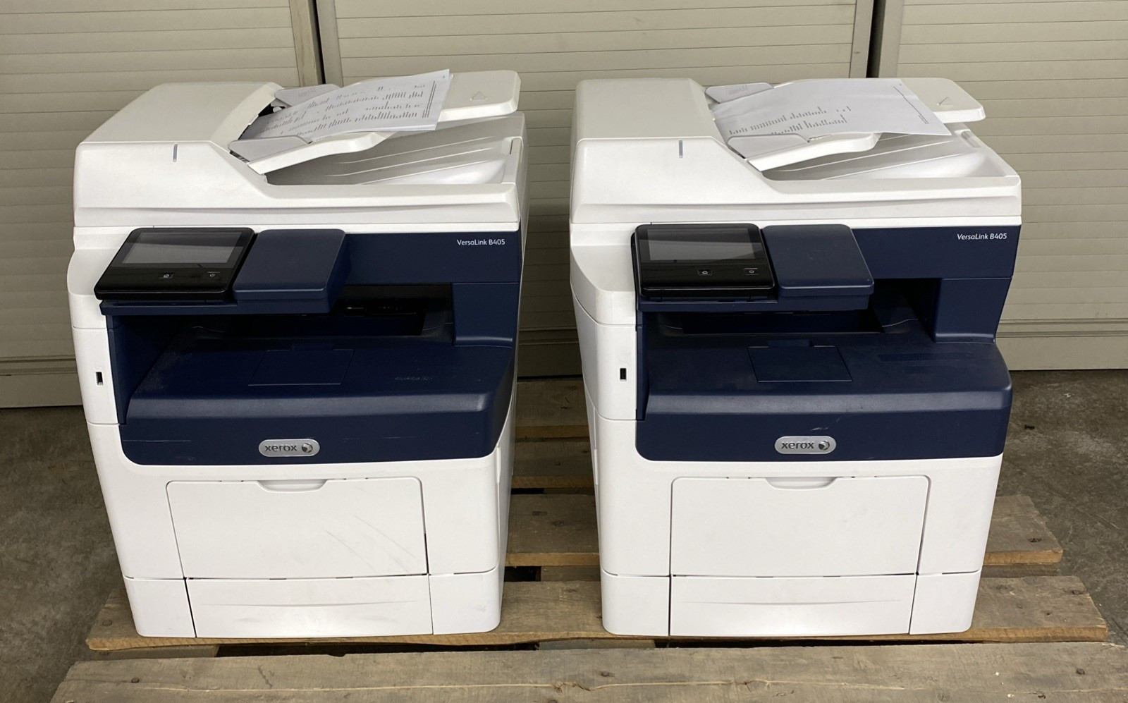 Xerox VersaLink B405 Monochrome B&W Multifunction Printer B405DN – Lot of 2