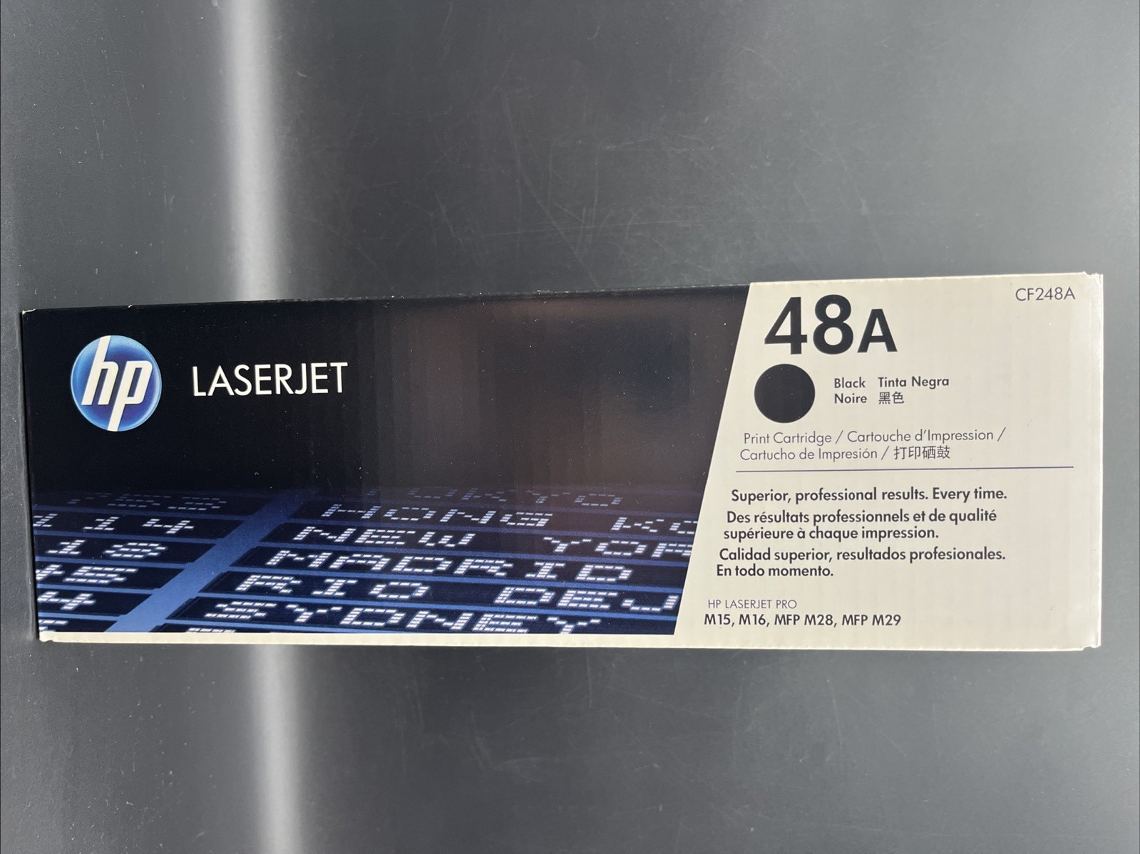 HP 48A CF248A Genuine Black Laser Toner Cartridge for LaserJet M15 M16