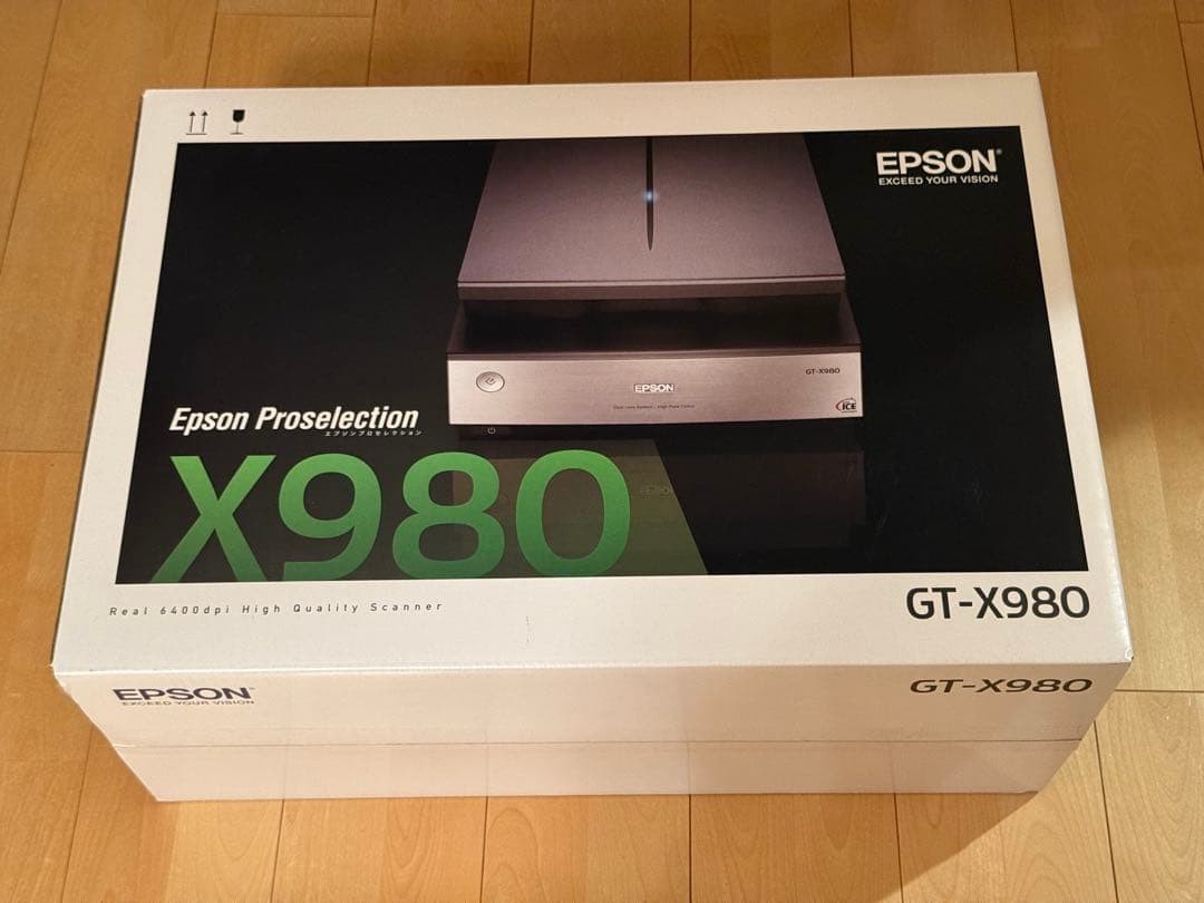 Epson Proselection EPSON GT-X980 High Quality Scanner Real 6400 dpi 100V New