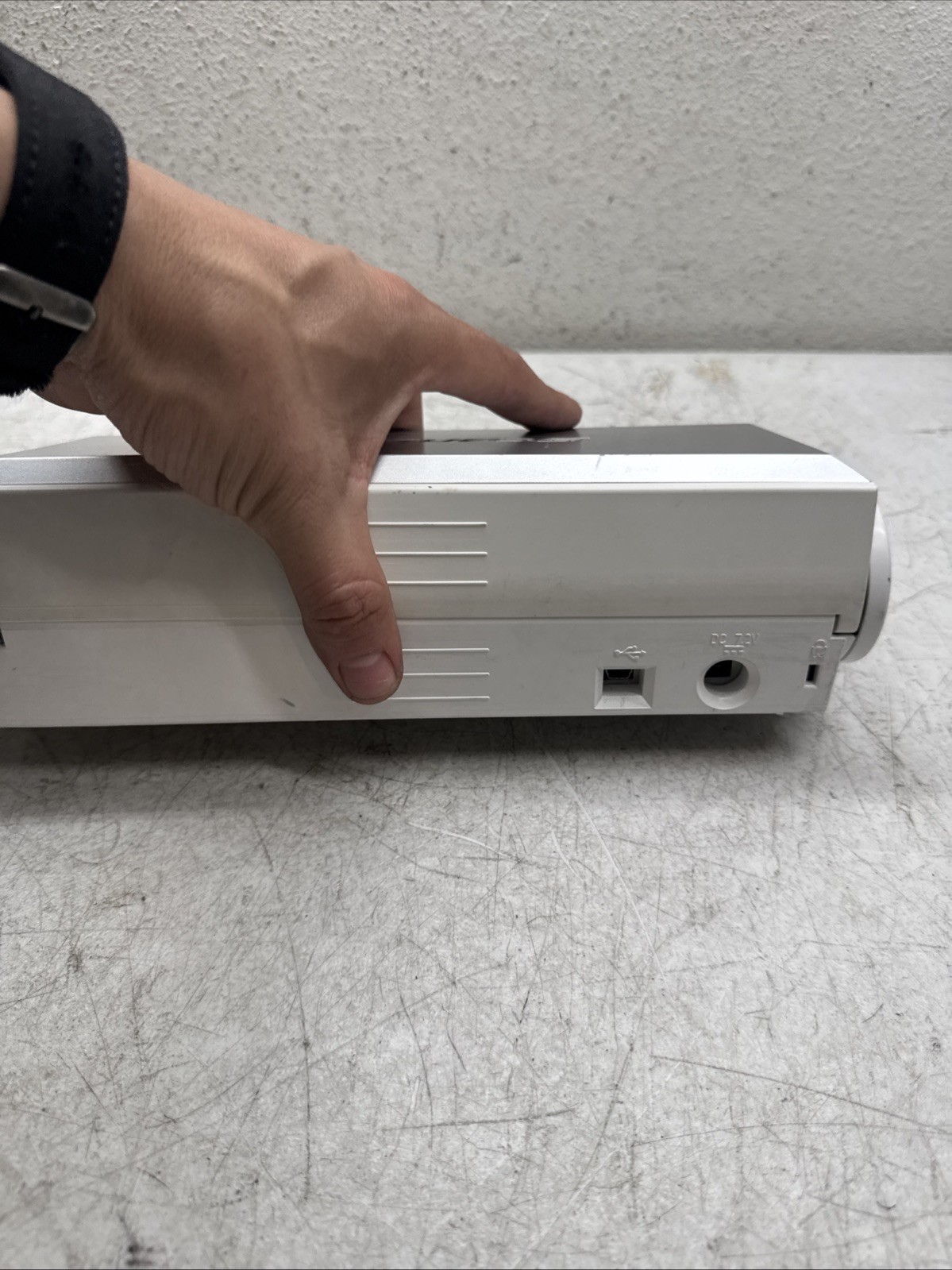 Fujitsu ScanSnap S300M portable duplex document scanner. Missing Cable UNTESTED