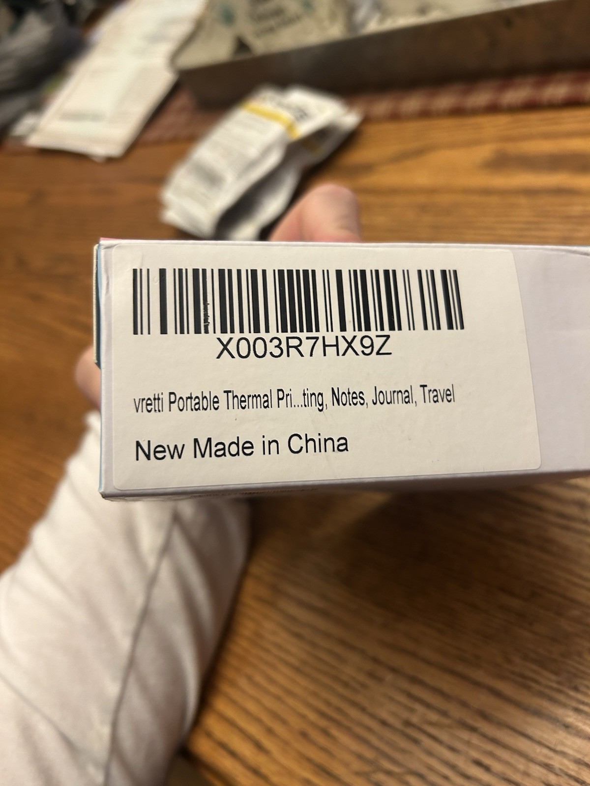 Mini Pocket Thermal Printer