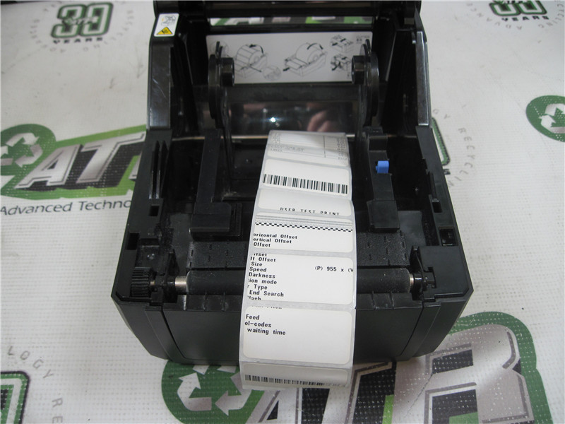 SATO CG412DT-LAN Thermal Label Printer 203 DPI Ethernet USB w/ Power Adapter