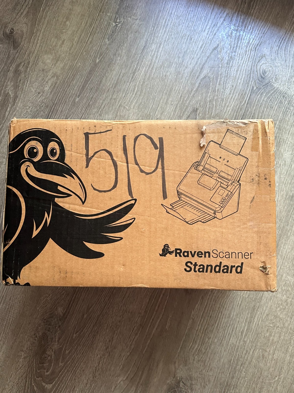 OPEN BOX / UNUSED Raven Standard USB Document Scanner 600dpi Complete