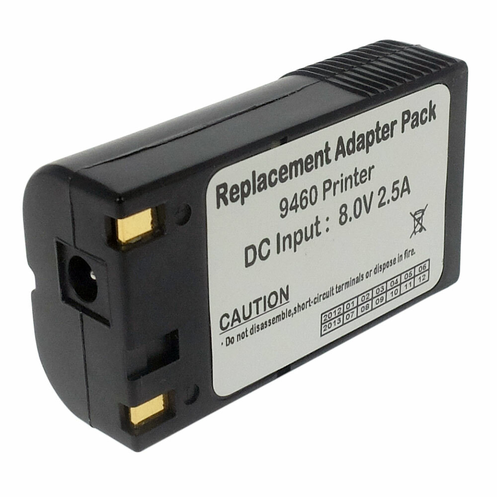 Battery Adapter Pack 126504 for Avery Dennison / Paxar / Monarch 120095 Printers